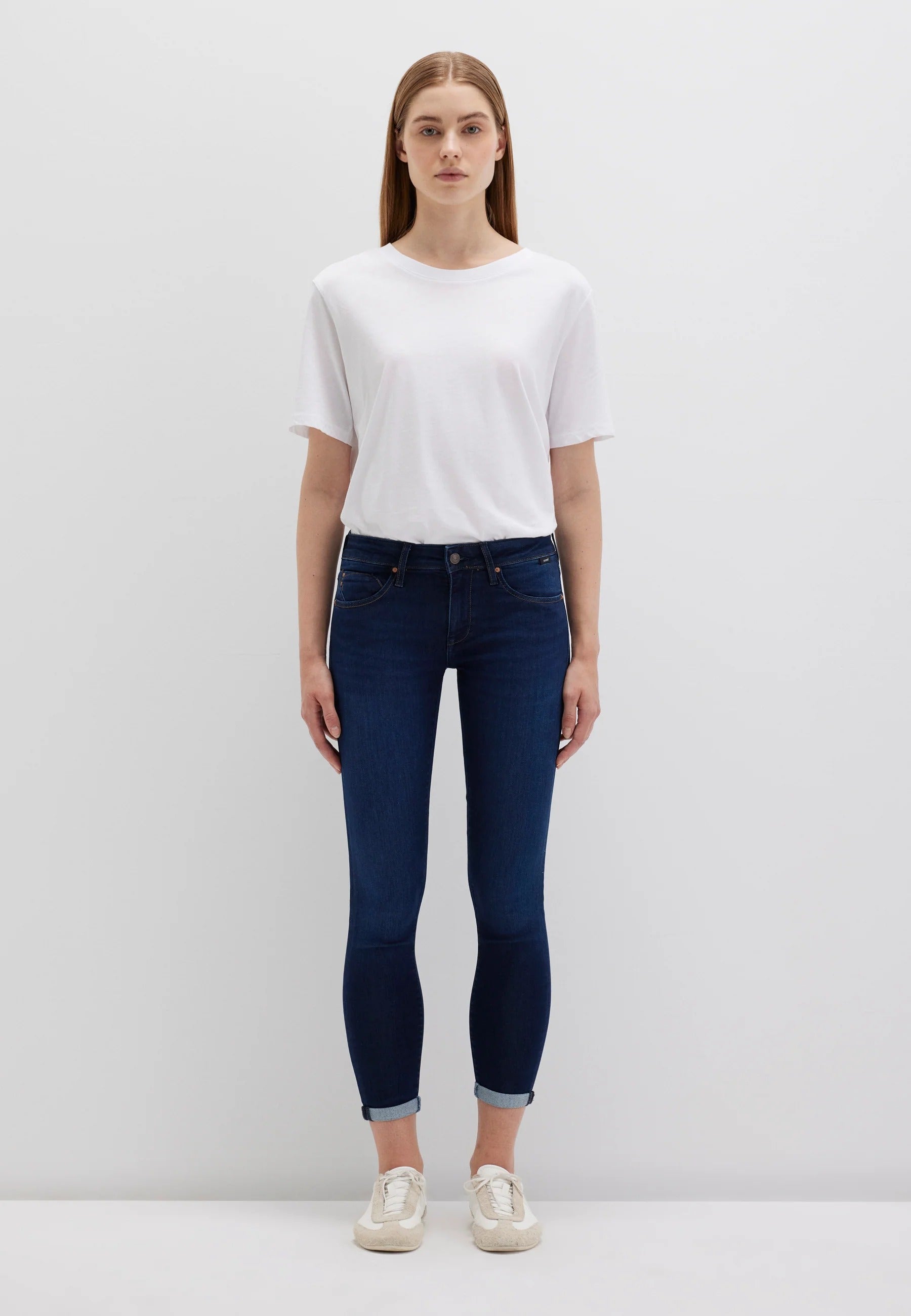 Lexy in Jeans Glam di senape profonda Mavi