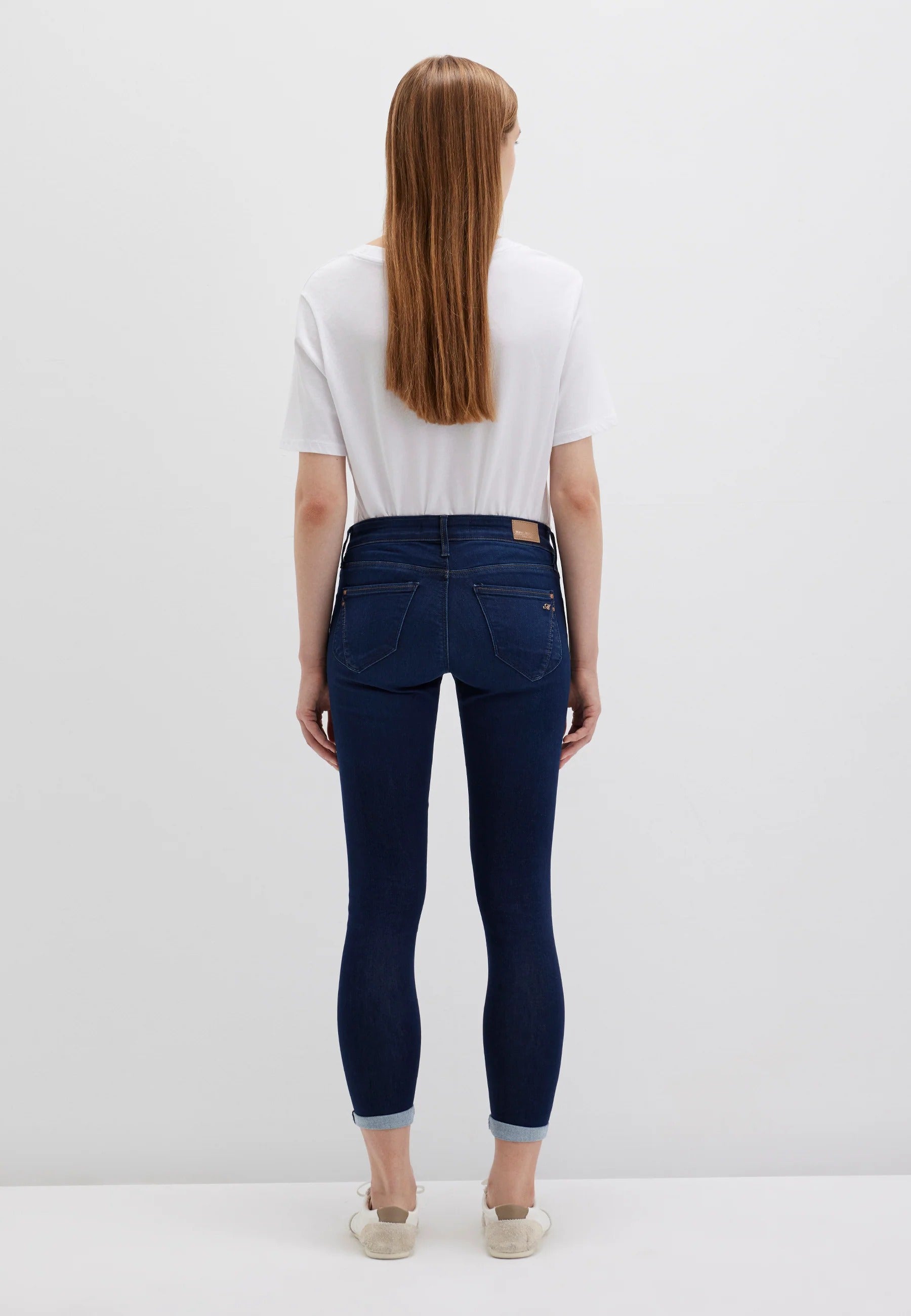 Lexy in Jeans Glam di senape profonda Mavi