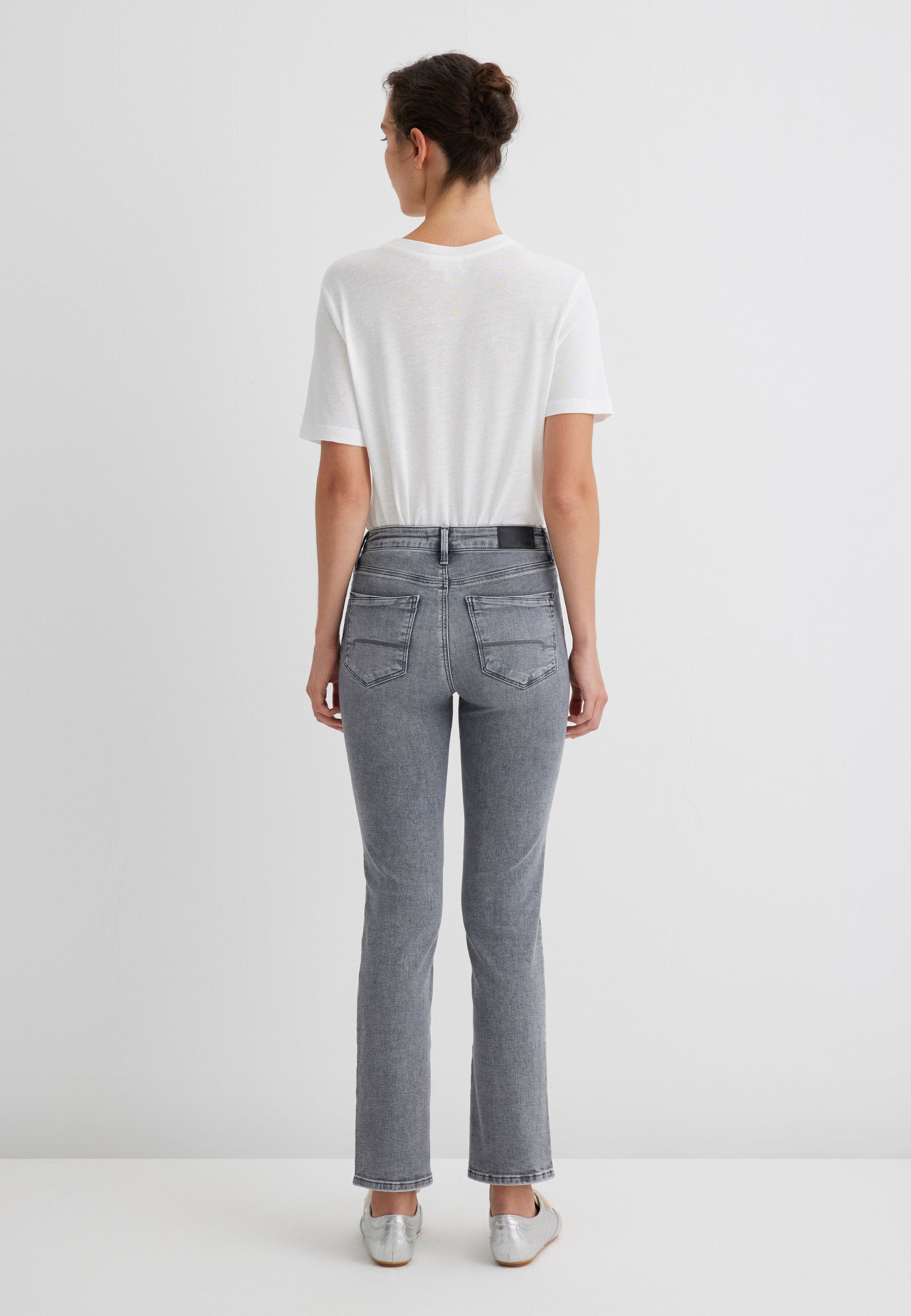 Kendra in jeans glam spazzolati grigi Mavi