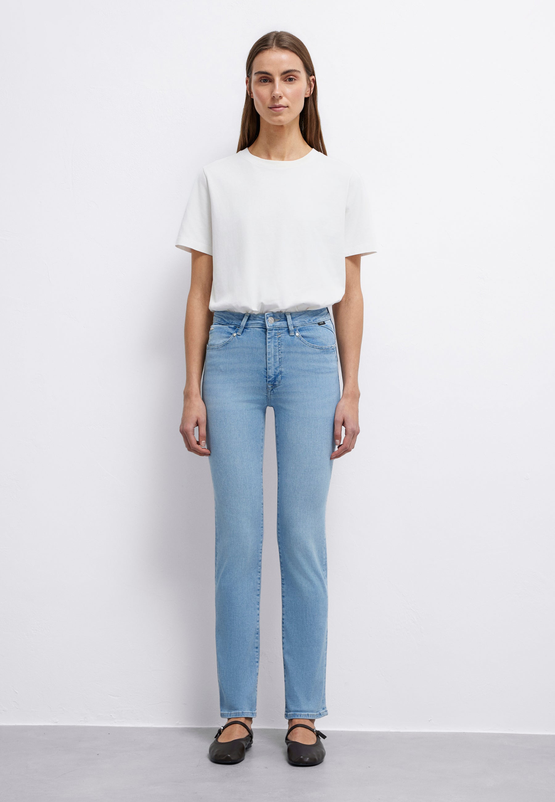 Kendra in jeans Lt Brushed Glam Mavi