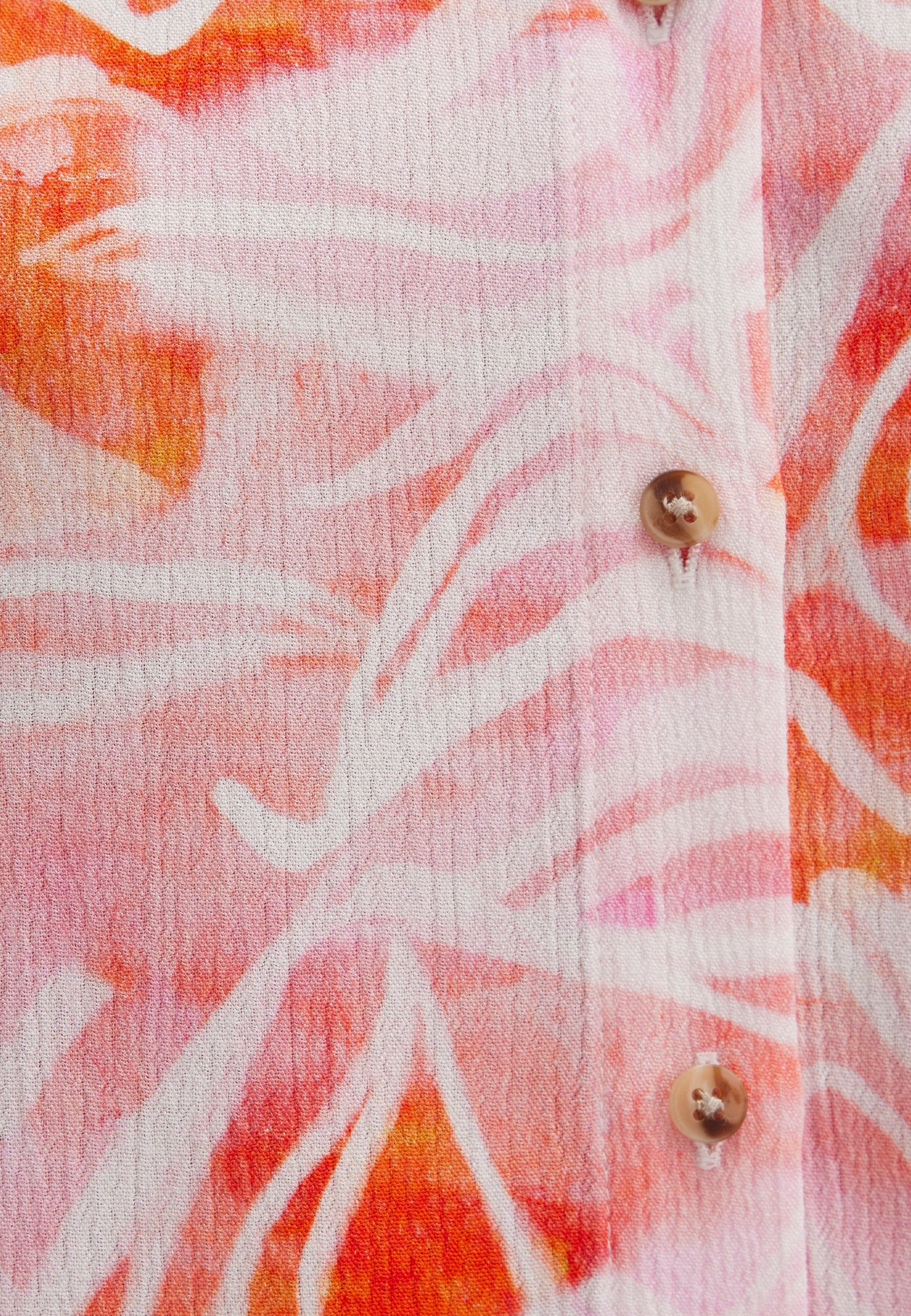 Camicia a maniche corte con stampa Water Leaf