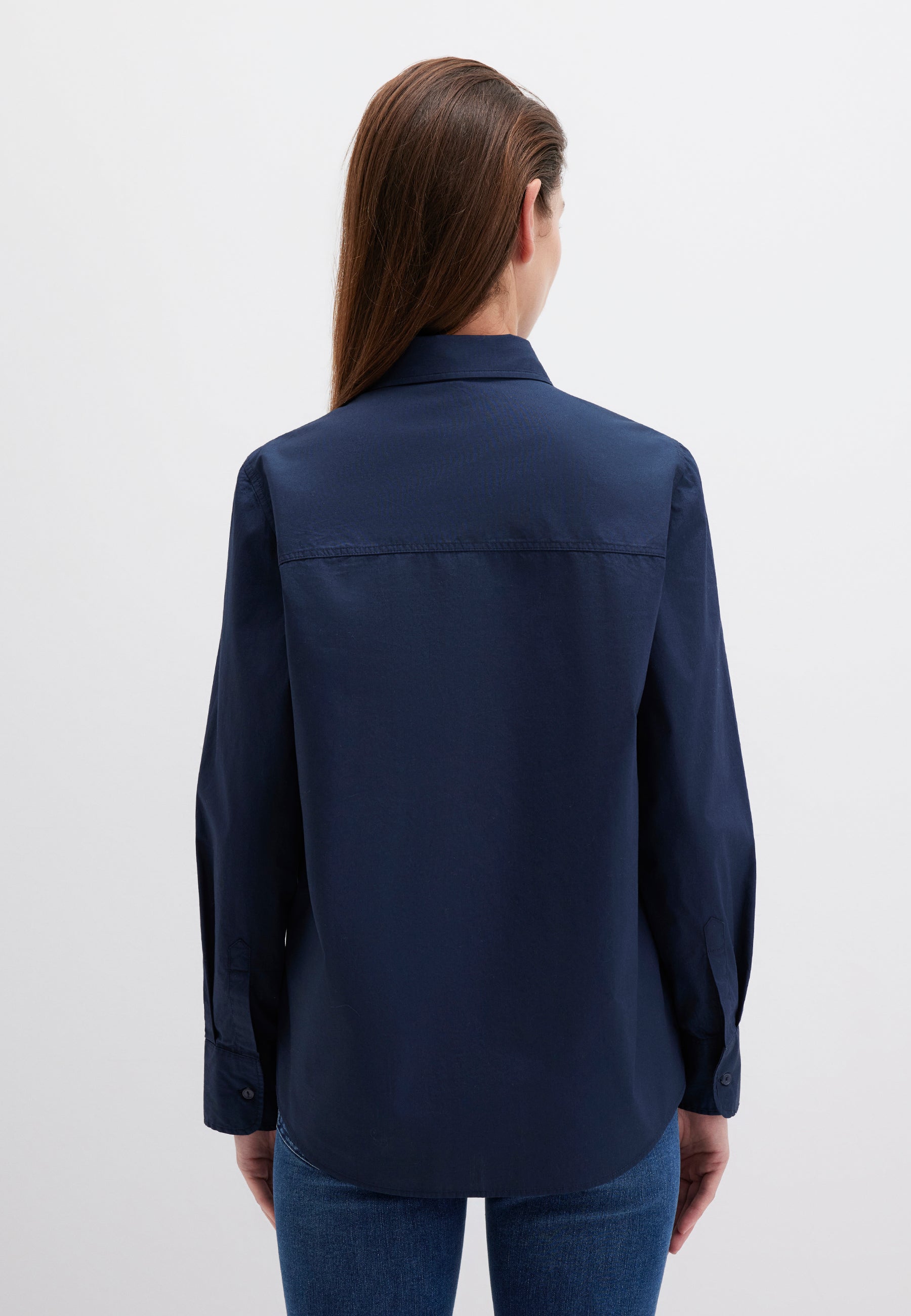 Camicia a maniche lunghe in camicie Blazer Mavi, marina