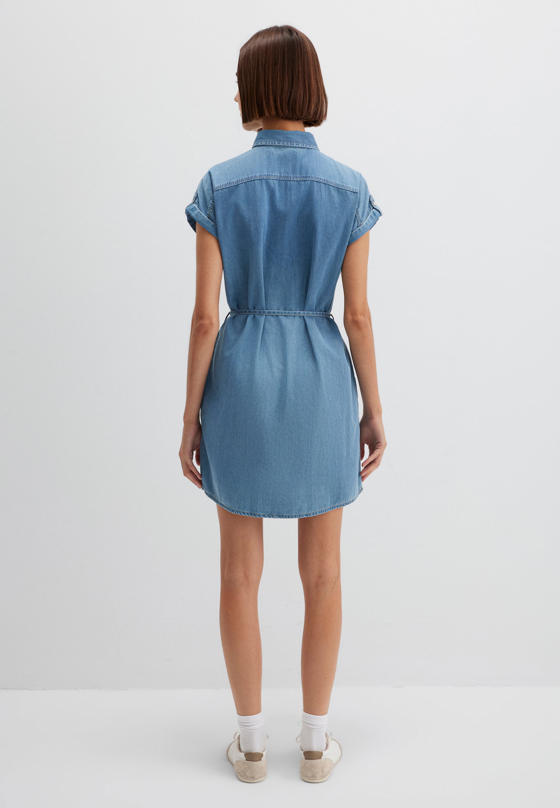 Barbara in denim blu chiaro