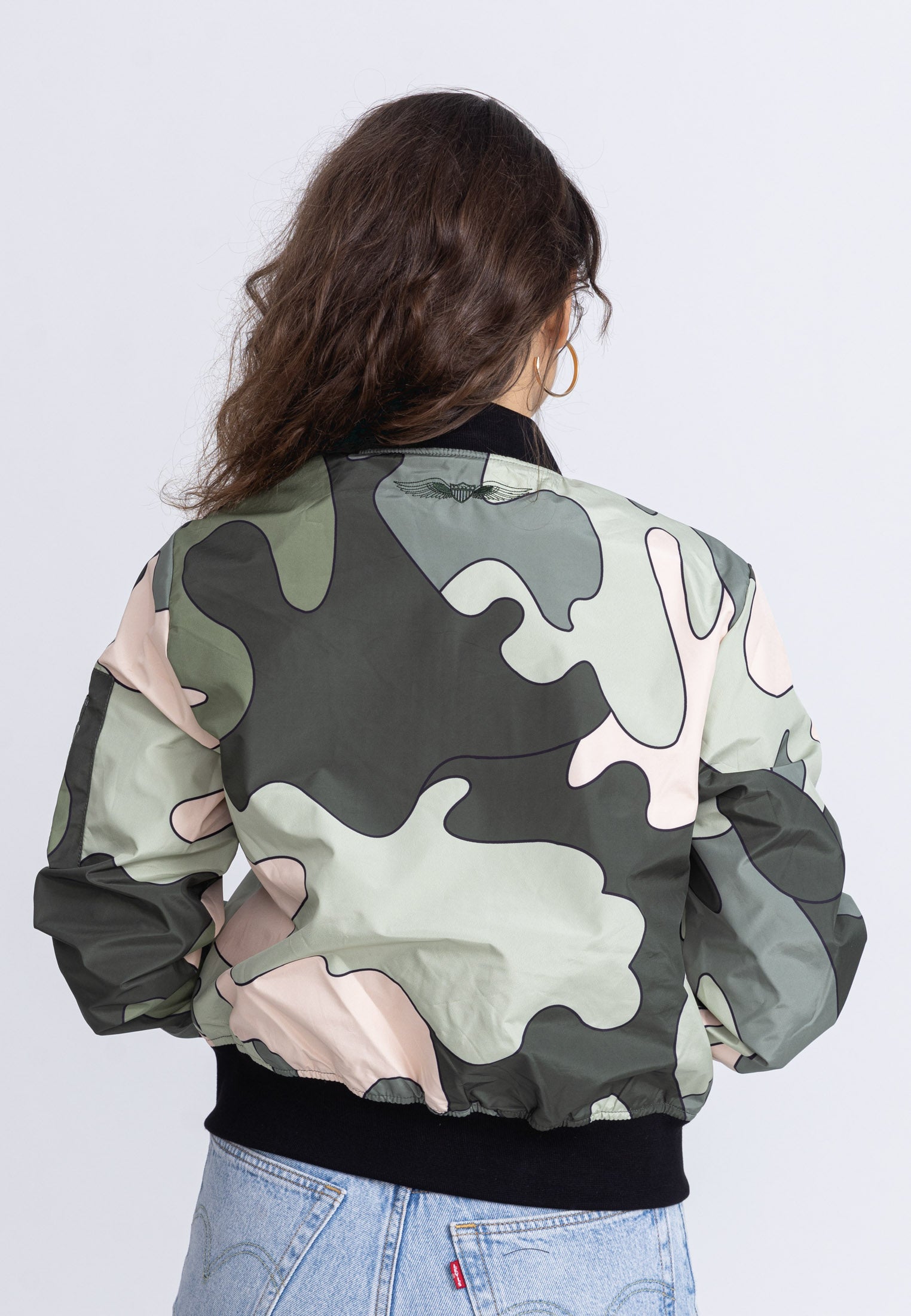 Giacca bomber MA1 W in camo/kaki Bombers Original   