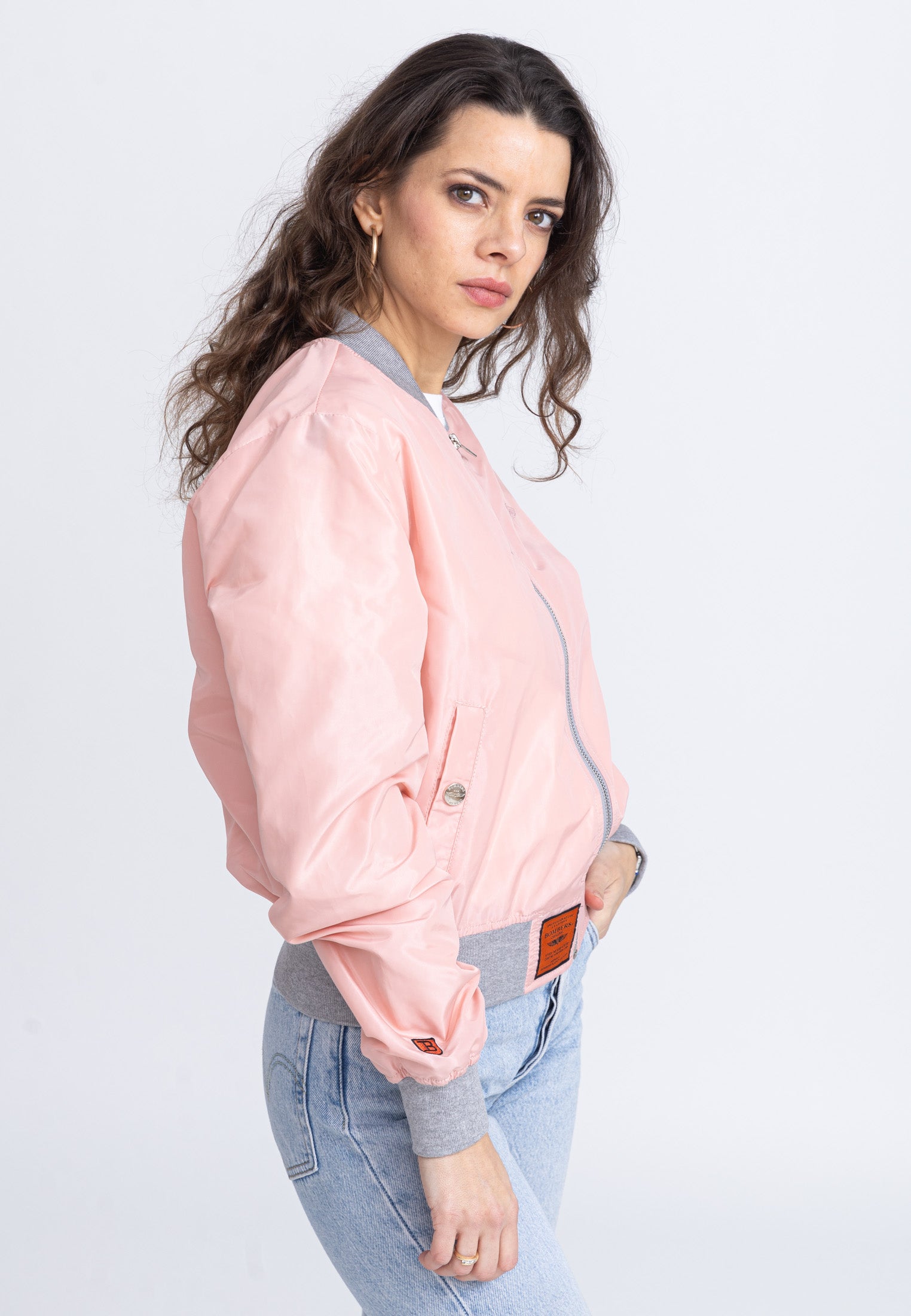 Giacca bomber MA1 W in L.Pink Jackets Bombers Original   