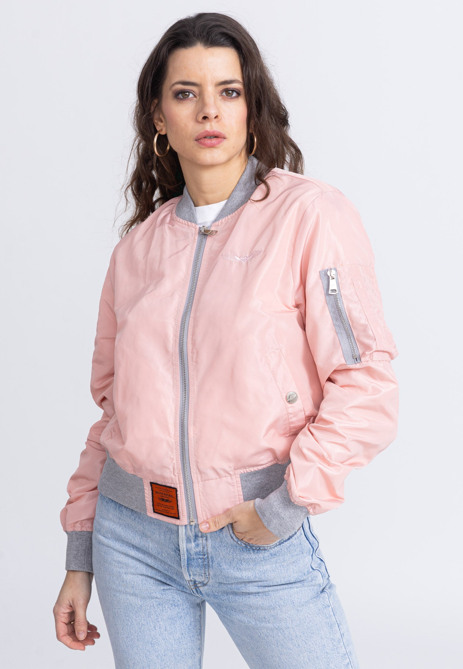 Giacca bomber MA1 W in L.Pink Jackets Bombers Original   