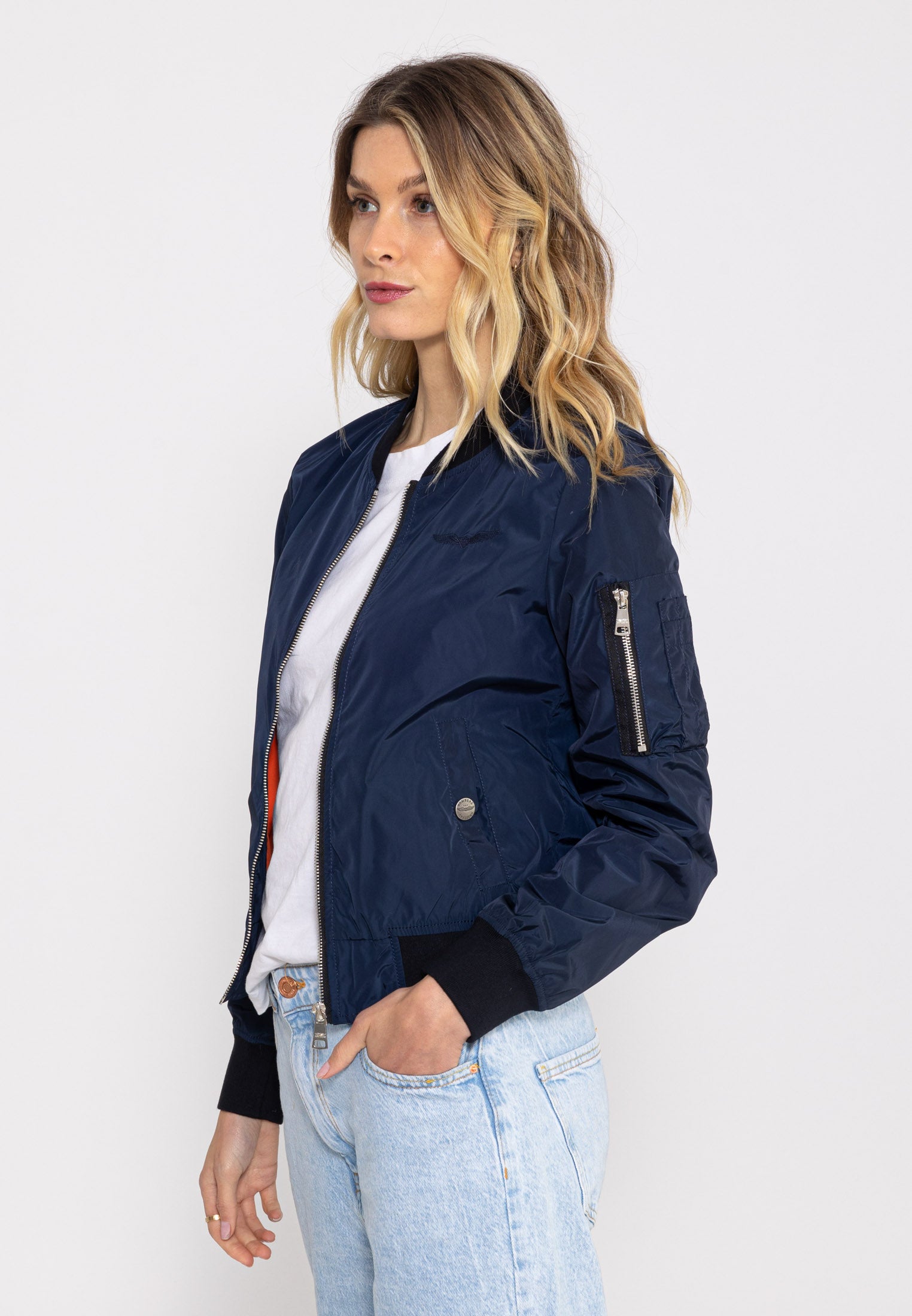 MA1 W Giubbotto bomber in Navy Bombers Original   