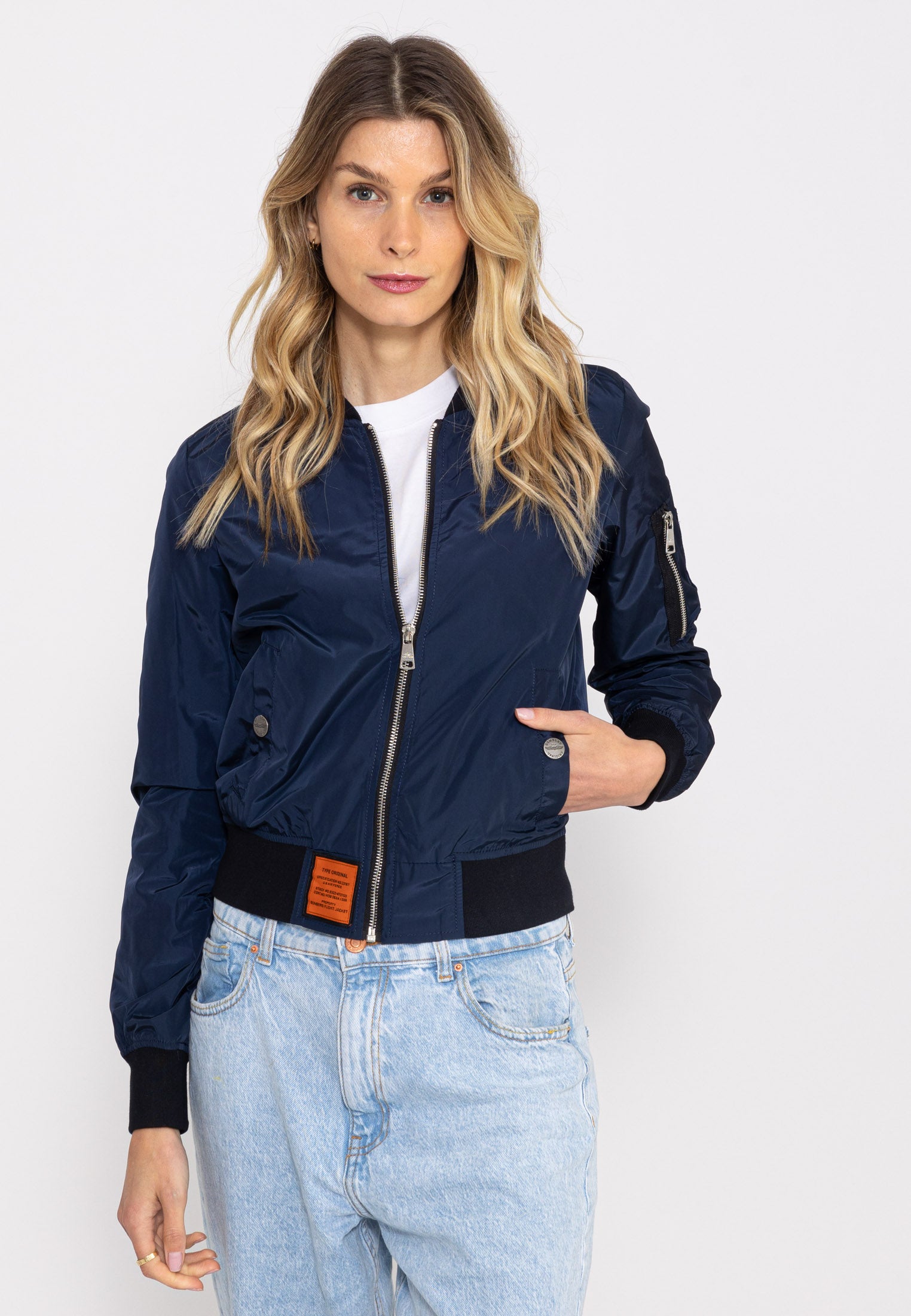 MA1 W Giubbotto bomber in Navy Bombers Original   