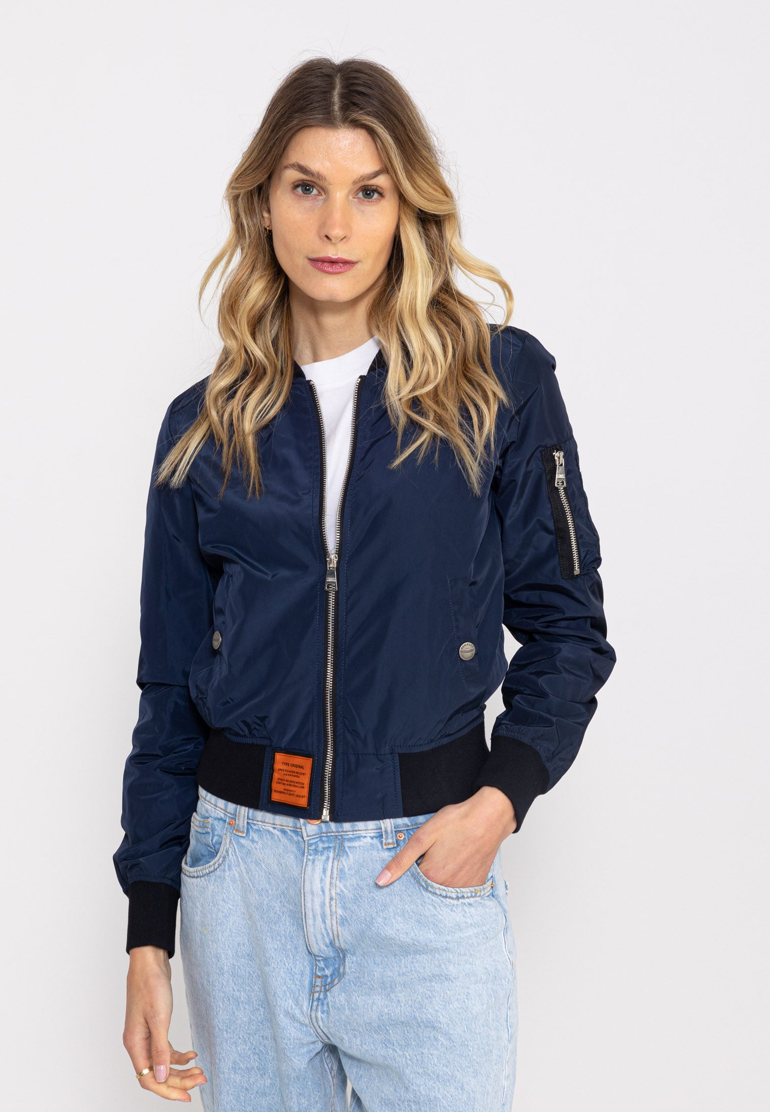 MA1 W Giubbotto bomber in Navy Bombers Original   