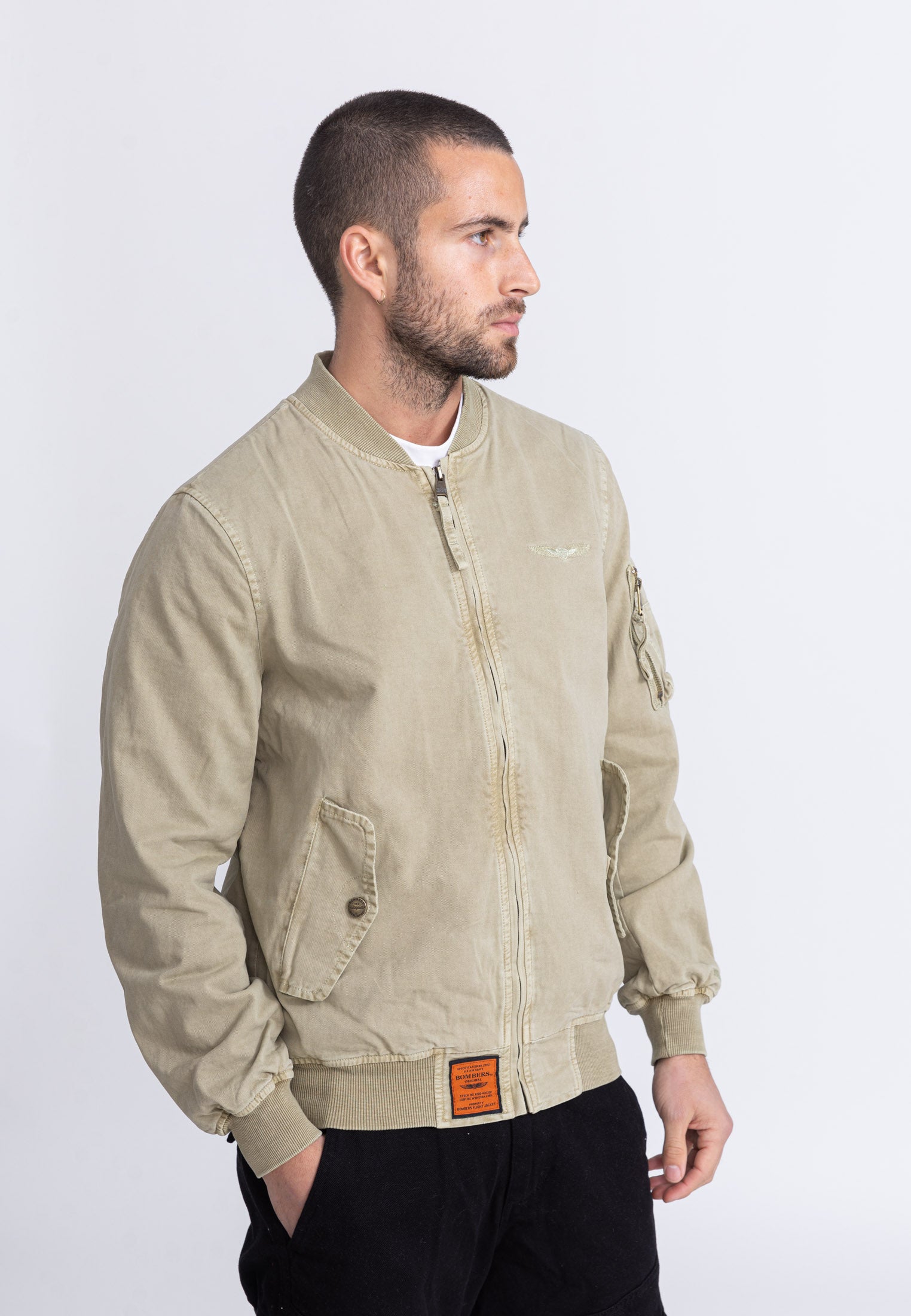 Bomber Mac M in beige Giacche Bombers Original   