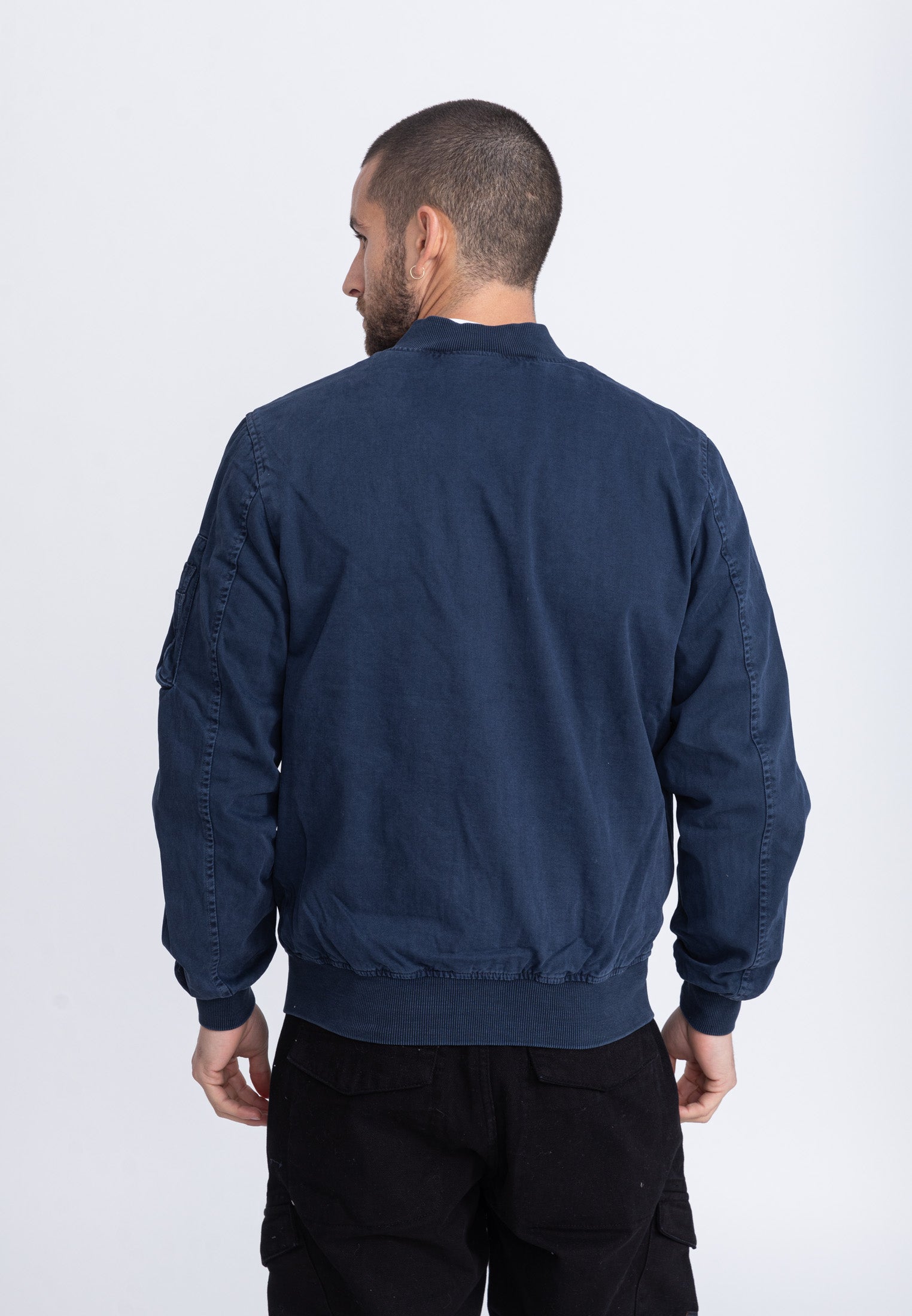 Giubbotto bomber Mac M in Giacche Navy Bombers Original   