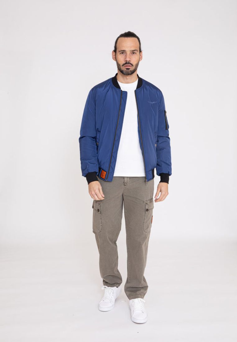 Giacca bomber Max M in Indigo Bombers Original   