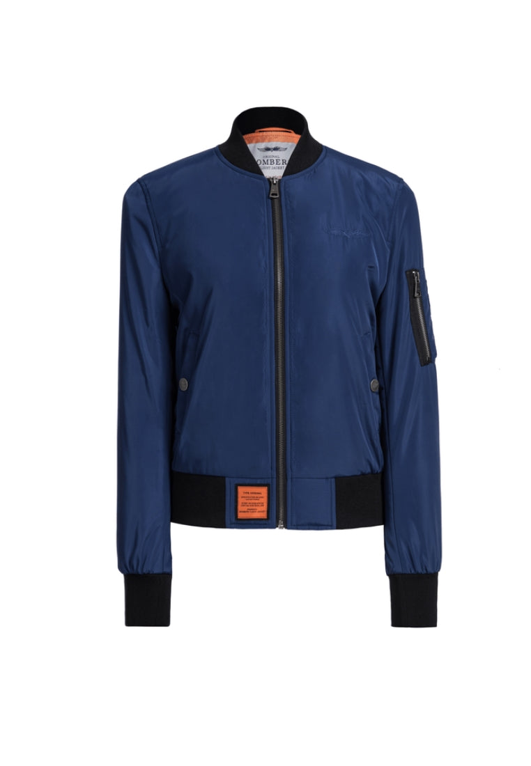 Giacca bomber Max W in Indigo Bombers Original   