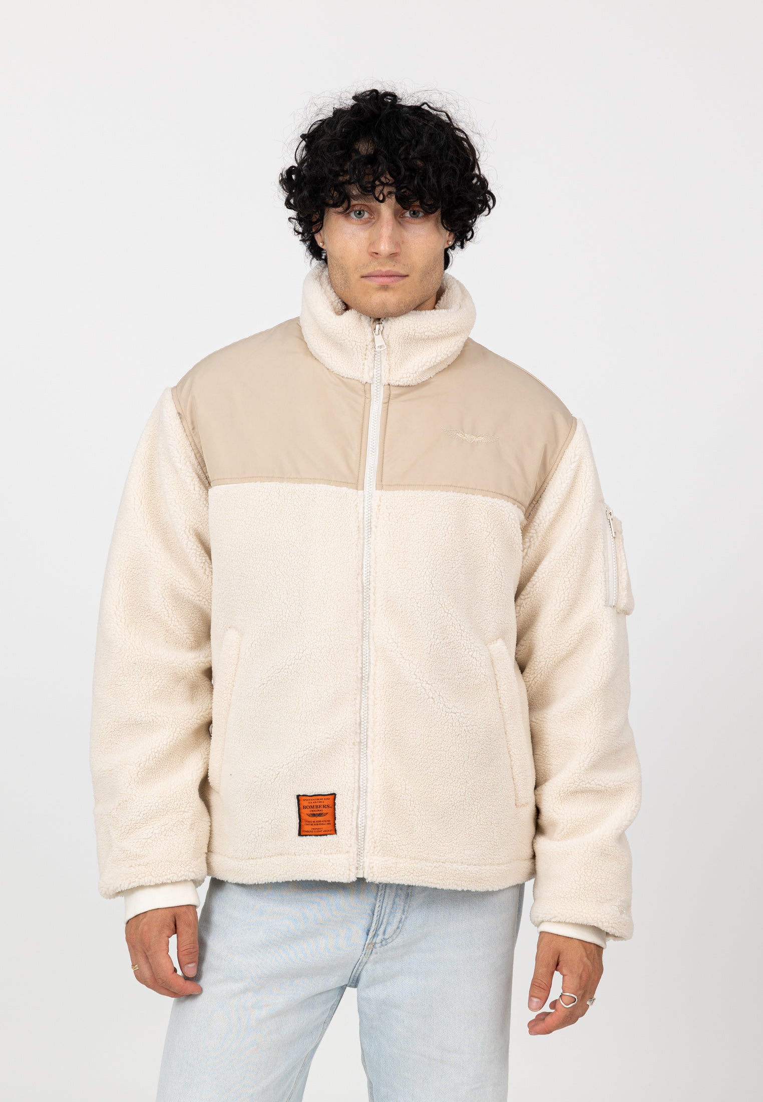 Moncton-M in Giacche Crema Bombers Original