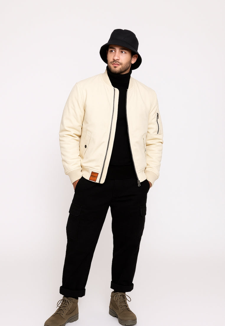 Giacca bomber Original M in crema Bombers Original
