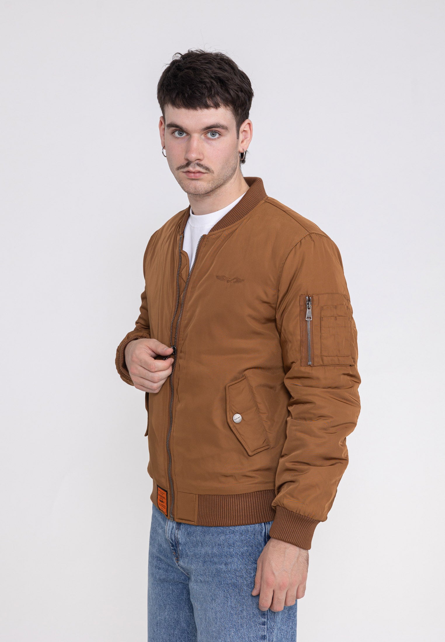 Giacca bomber Original M in cammello Bombers Original   