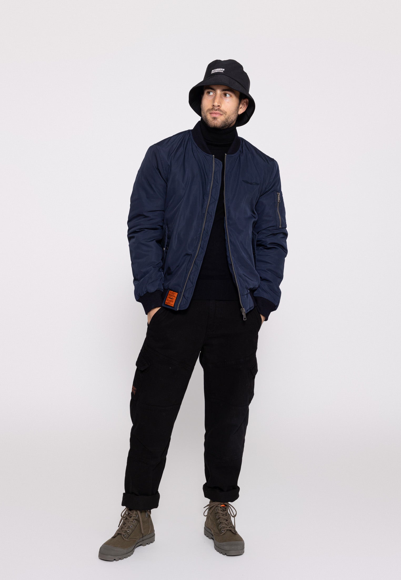 Giacca bomber Original M in Navy Bombers Original   