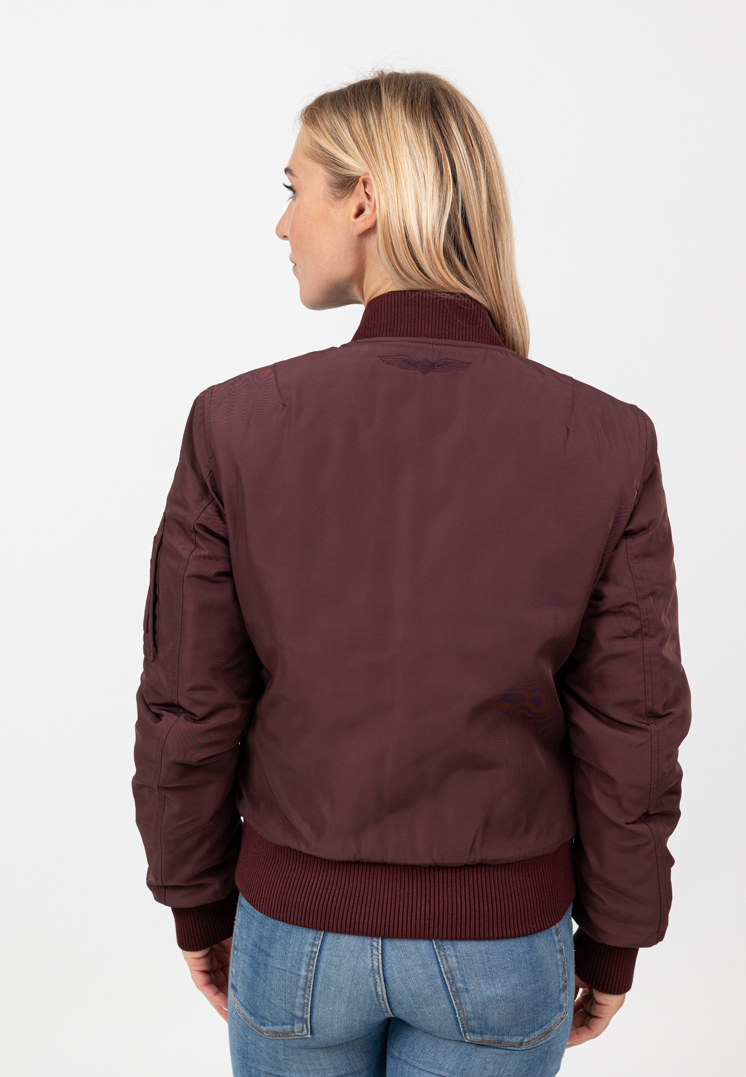 Original-W in Burgundy Giacche Bombers Original