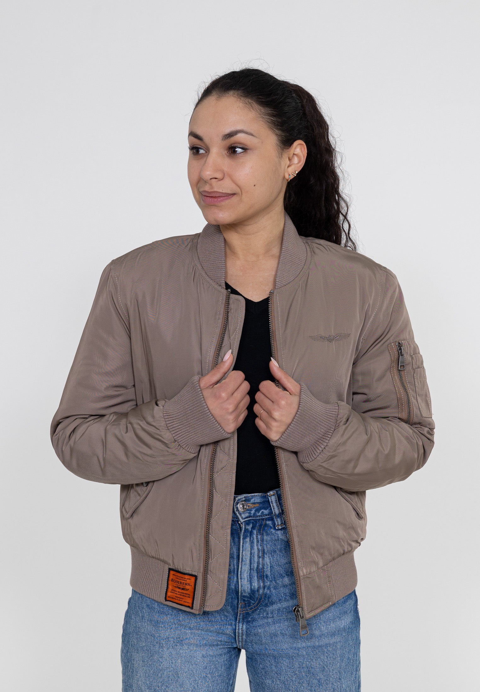 Original-W in Taupe Giacche Bombers Original