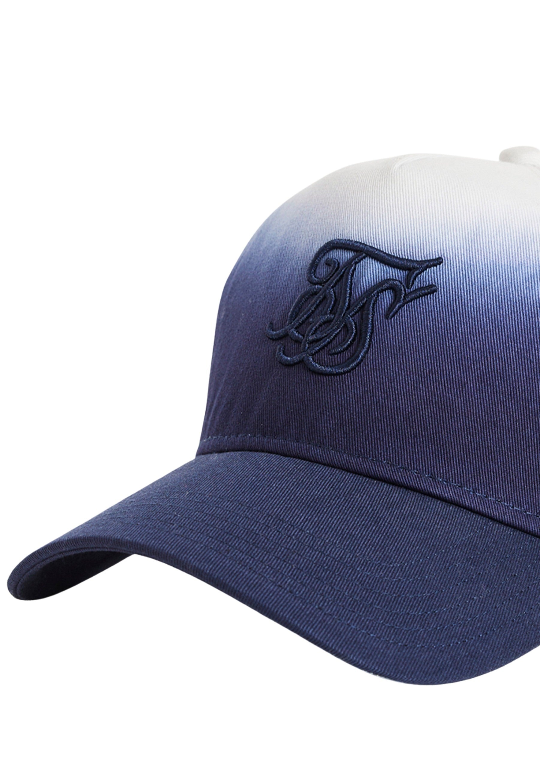 Cappello Trucker Ombre in Cappellini Navy SikSilk   