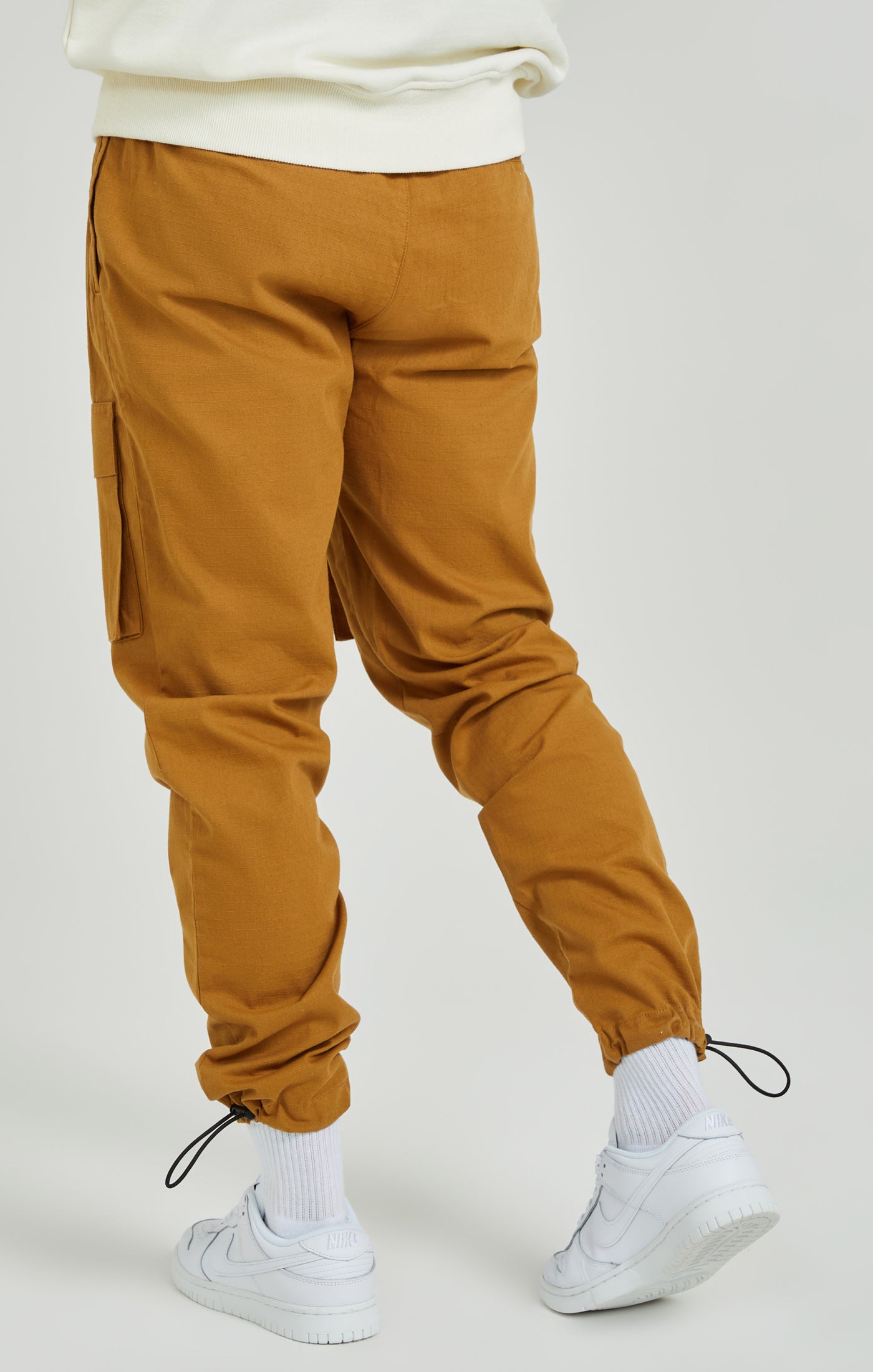 Pantaloni Cargo Ripstop in Tan Pantaloni SikSilk   