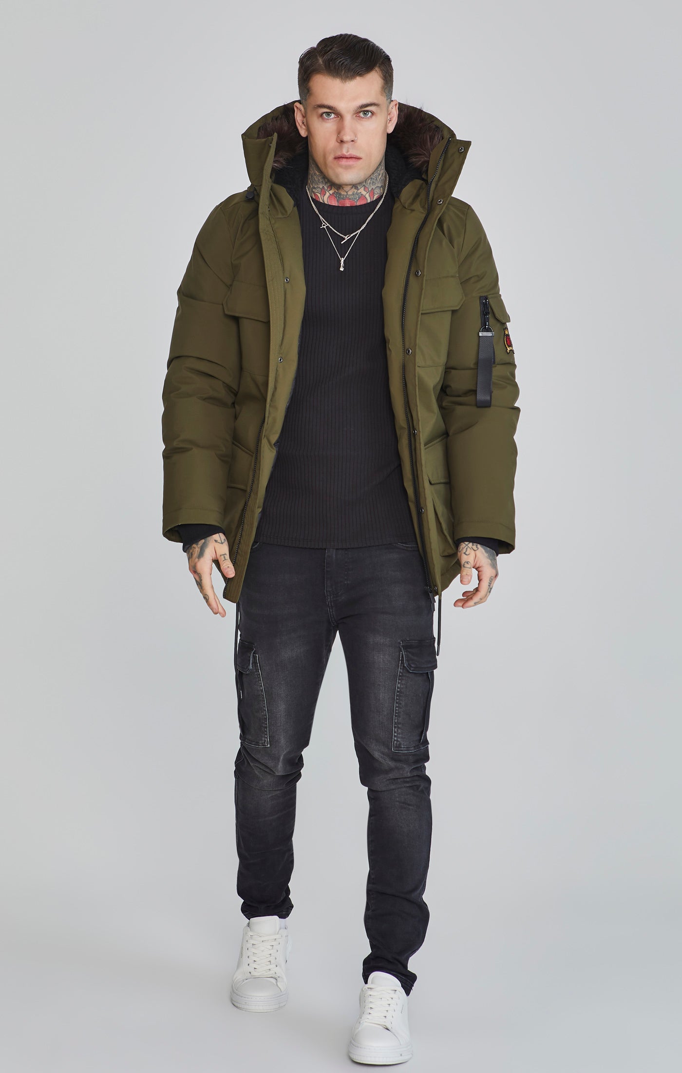 Parka in Giacche verdi SikSilk   