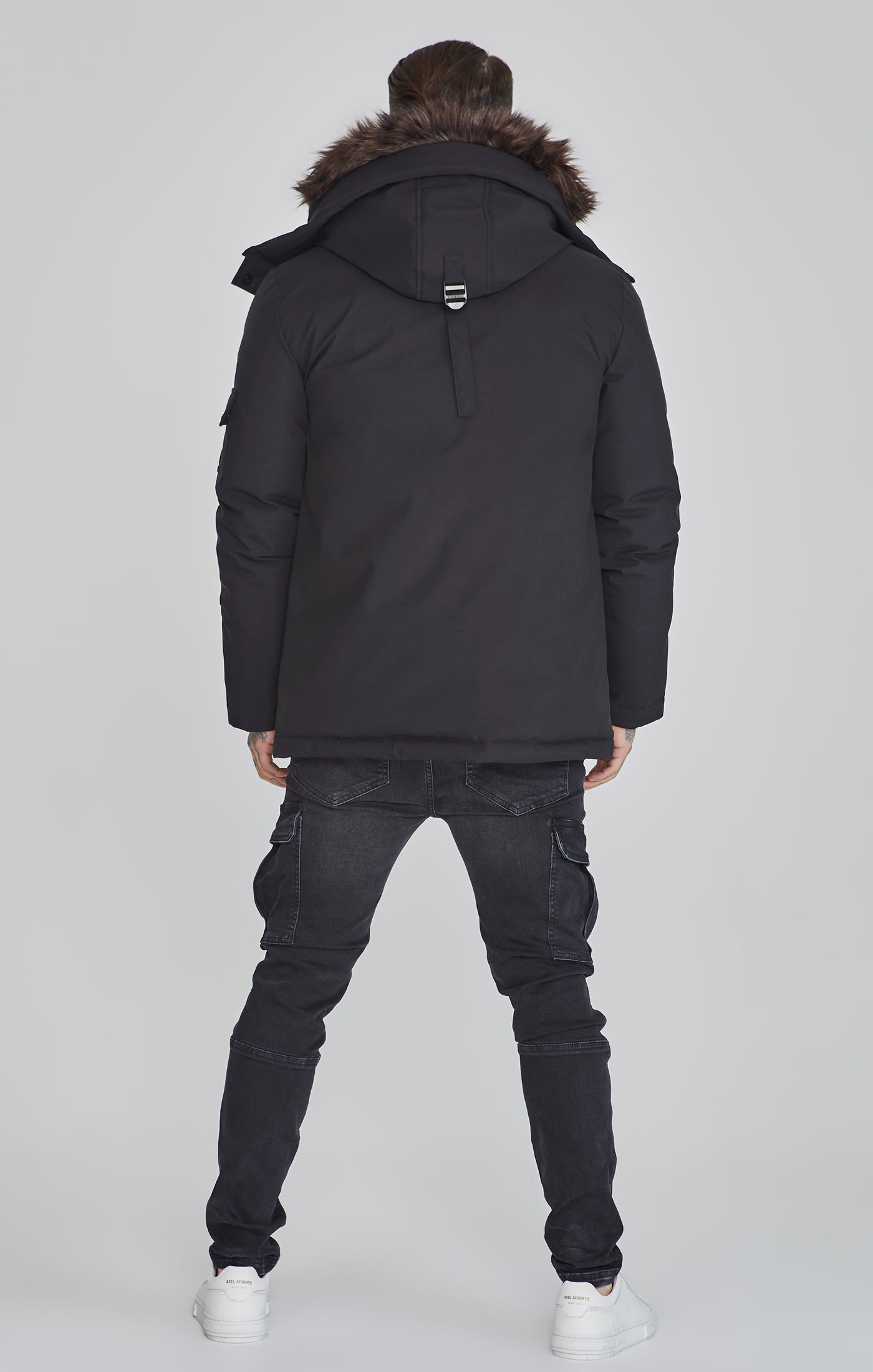 Parka in giacche nere SikSilk   