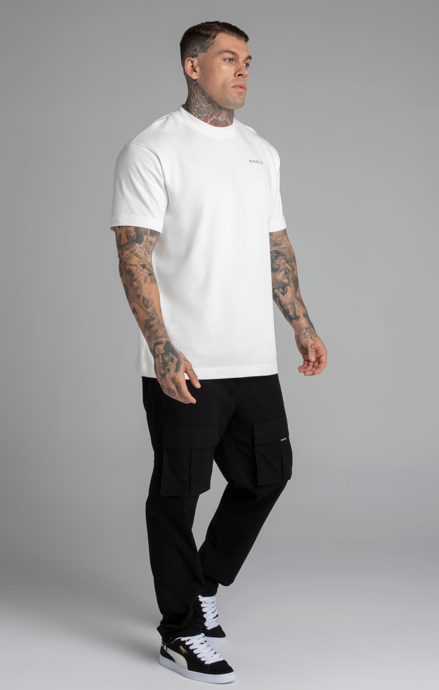 Maglietta in edizione limitata in bianco Magliette SikSilk   