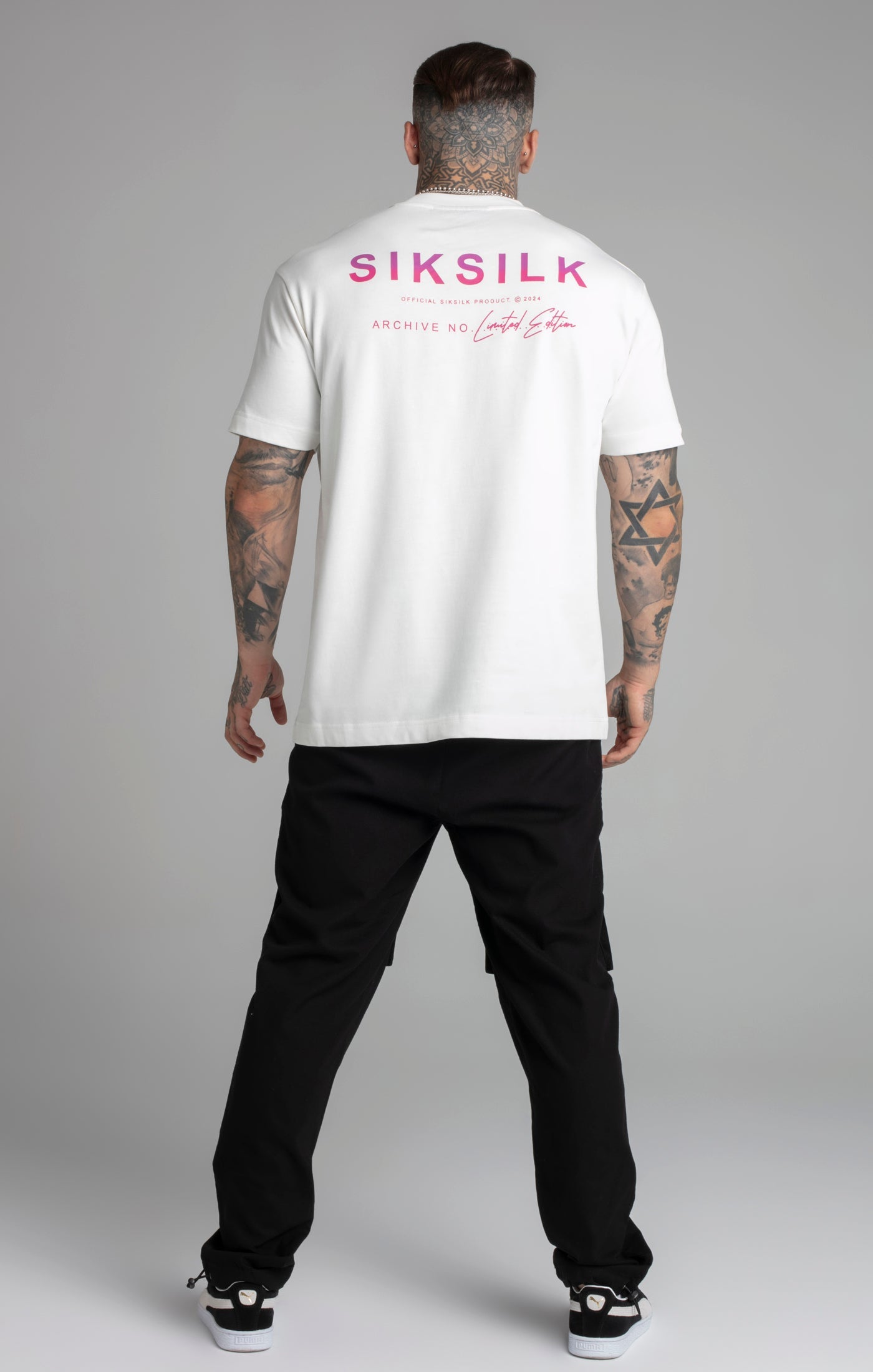 Maglietta in edizione limitata in bianco Magliette SikSilk   