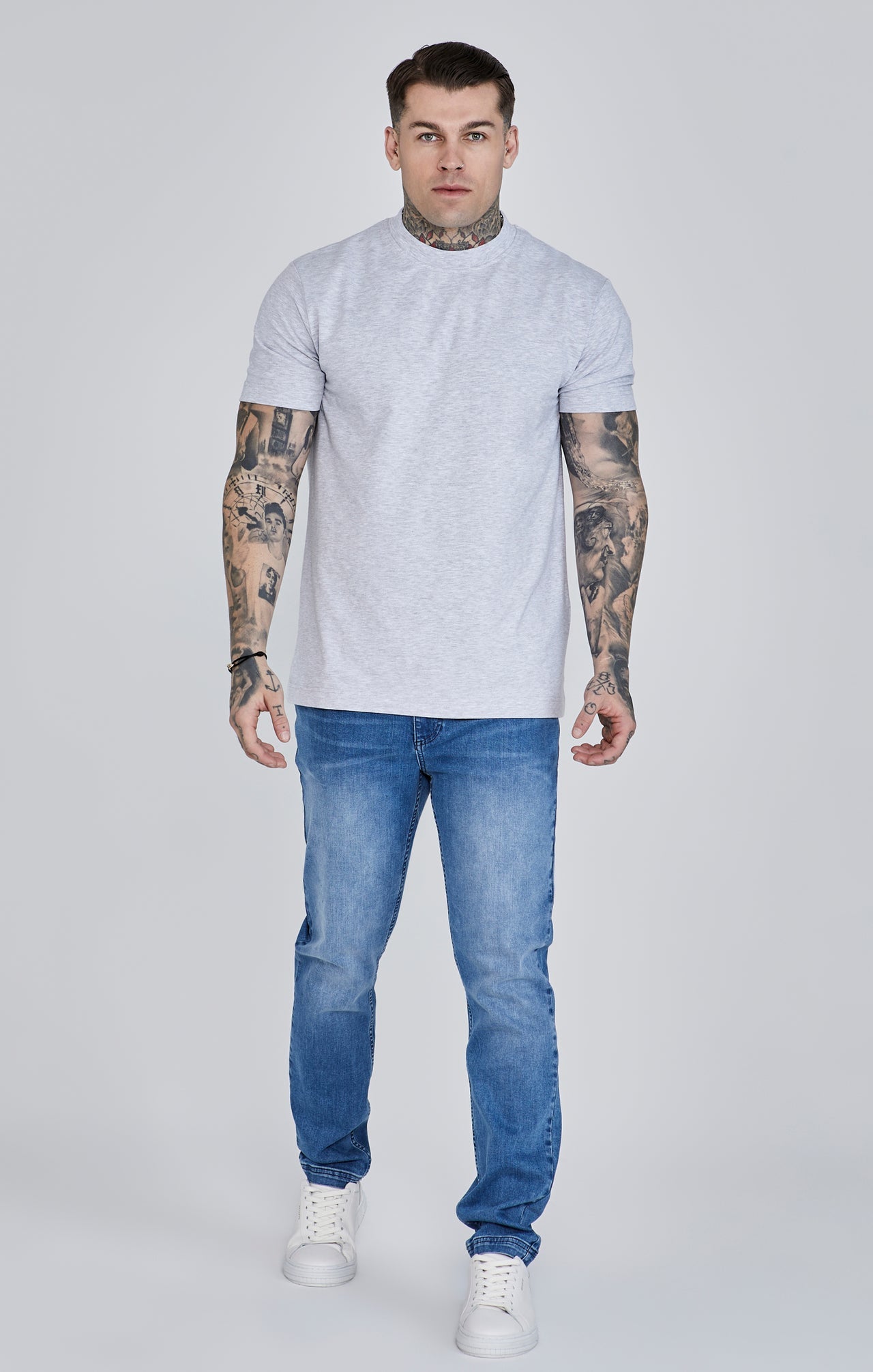 Jeans slim fit in blu Jeans SikSilk   