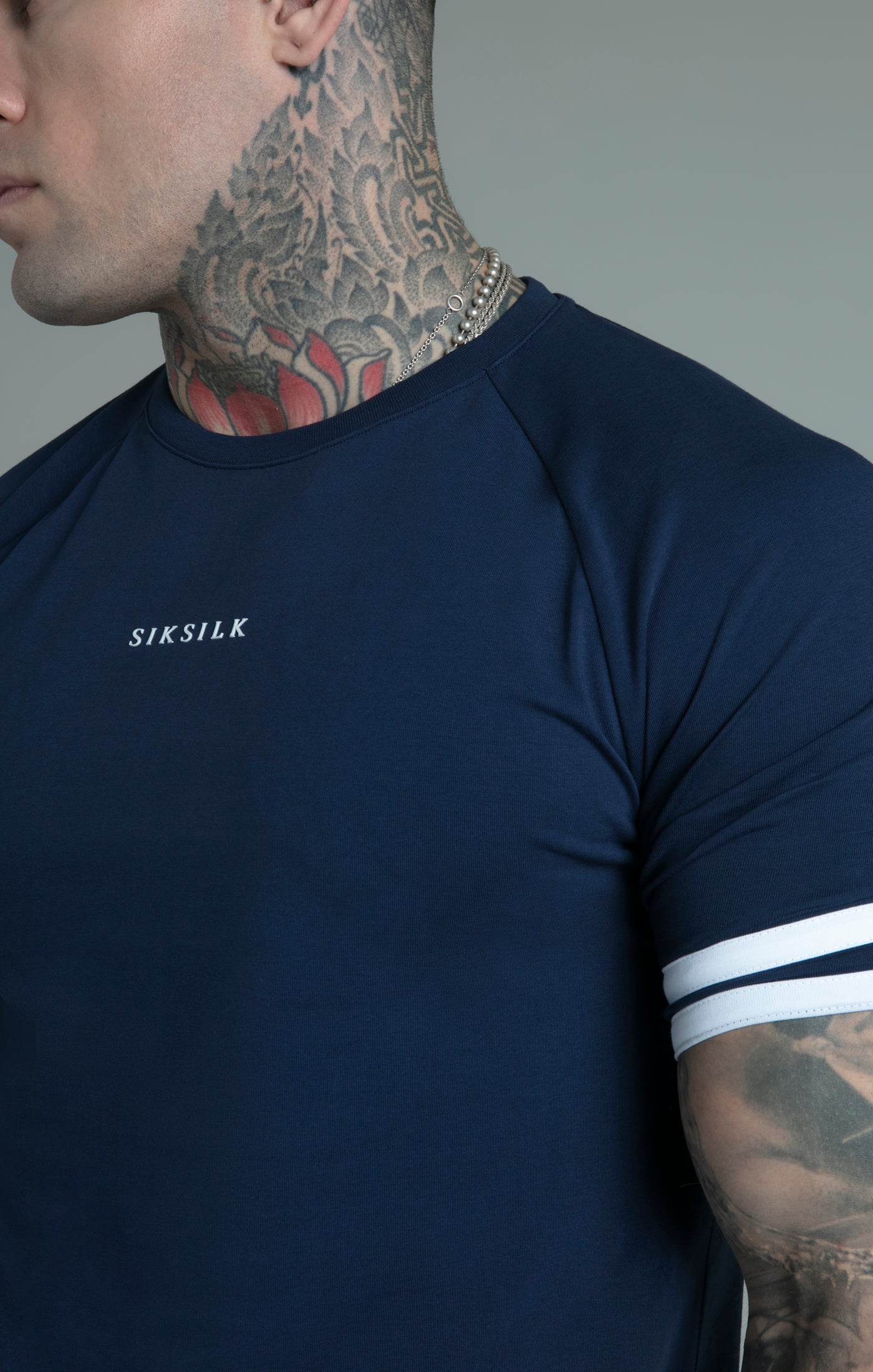 Maglietta Tournament in Navy Magliette SikSilk   