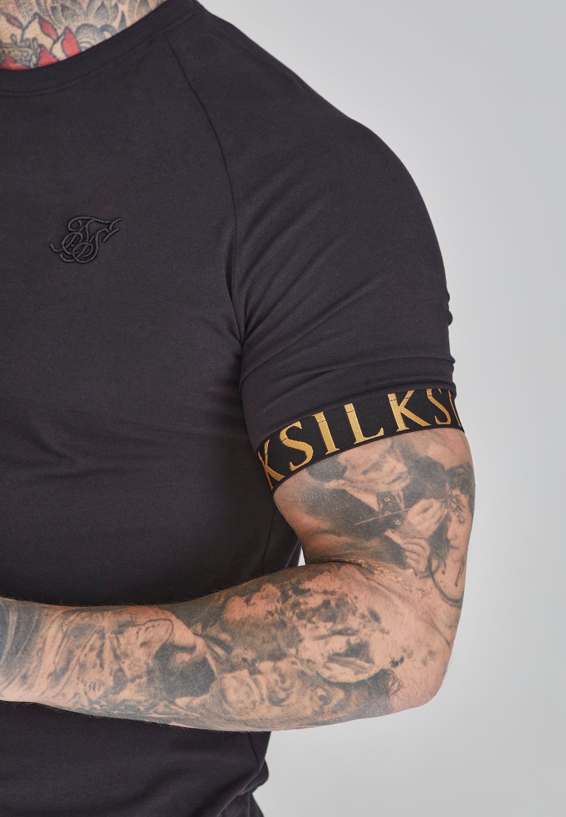 Maglietta Tech in nero Magliette SikSilk   