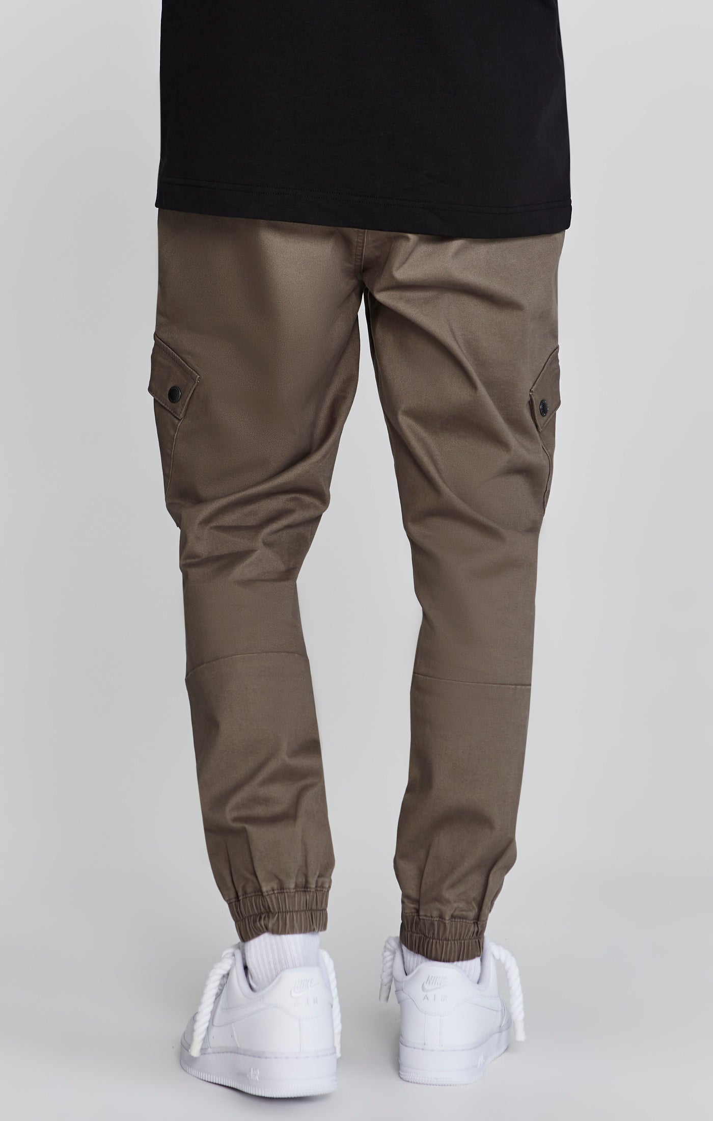 Pantaloni Cargo in marrone Pantaloni SikSilk   