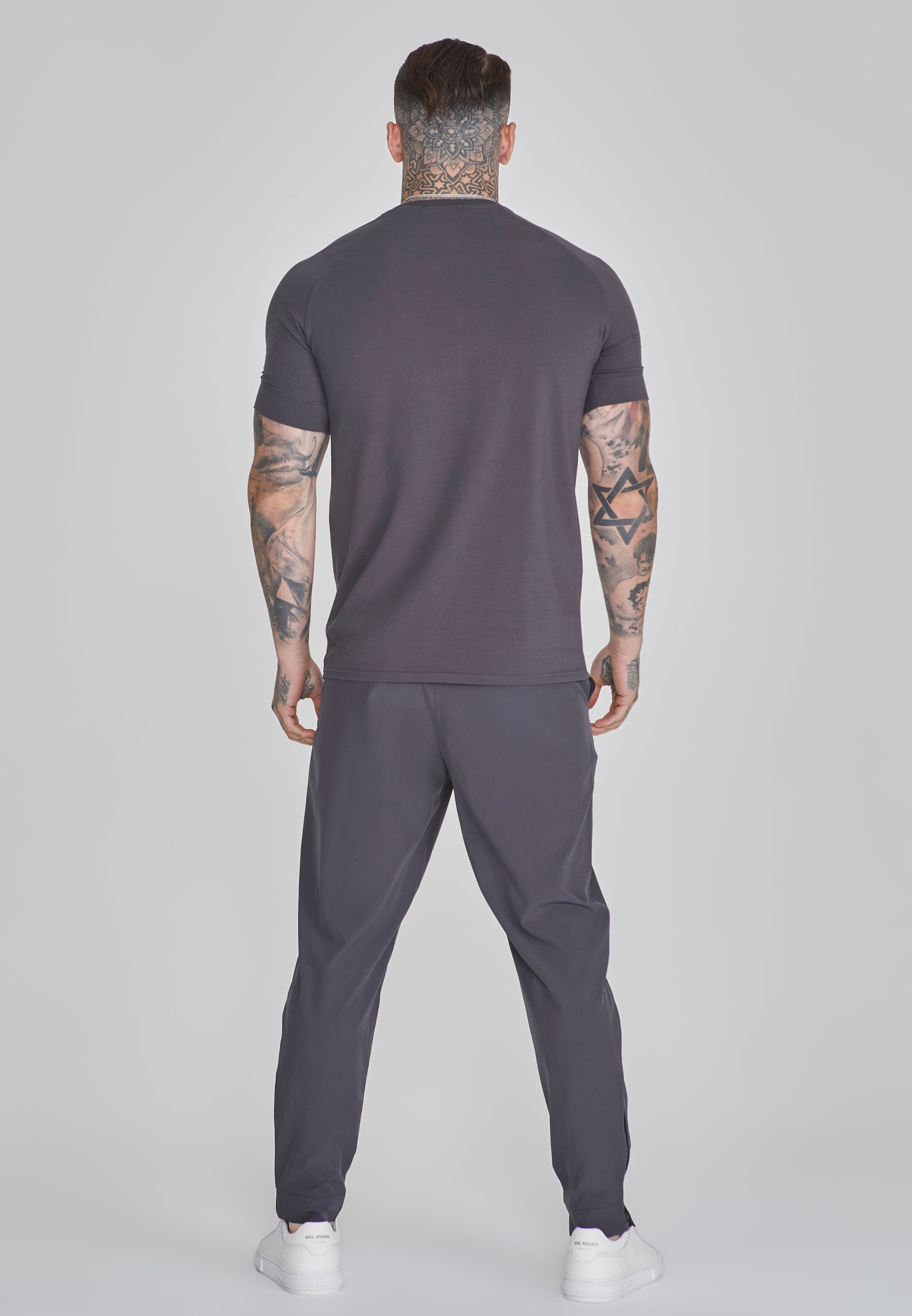 Maglietta Smart in grigio scuro Magliette SikSilk   