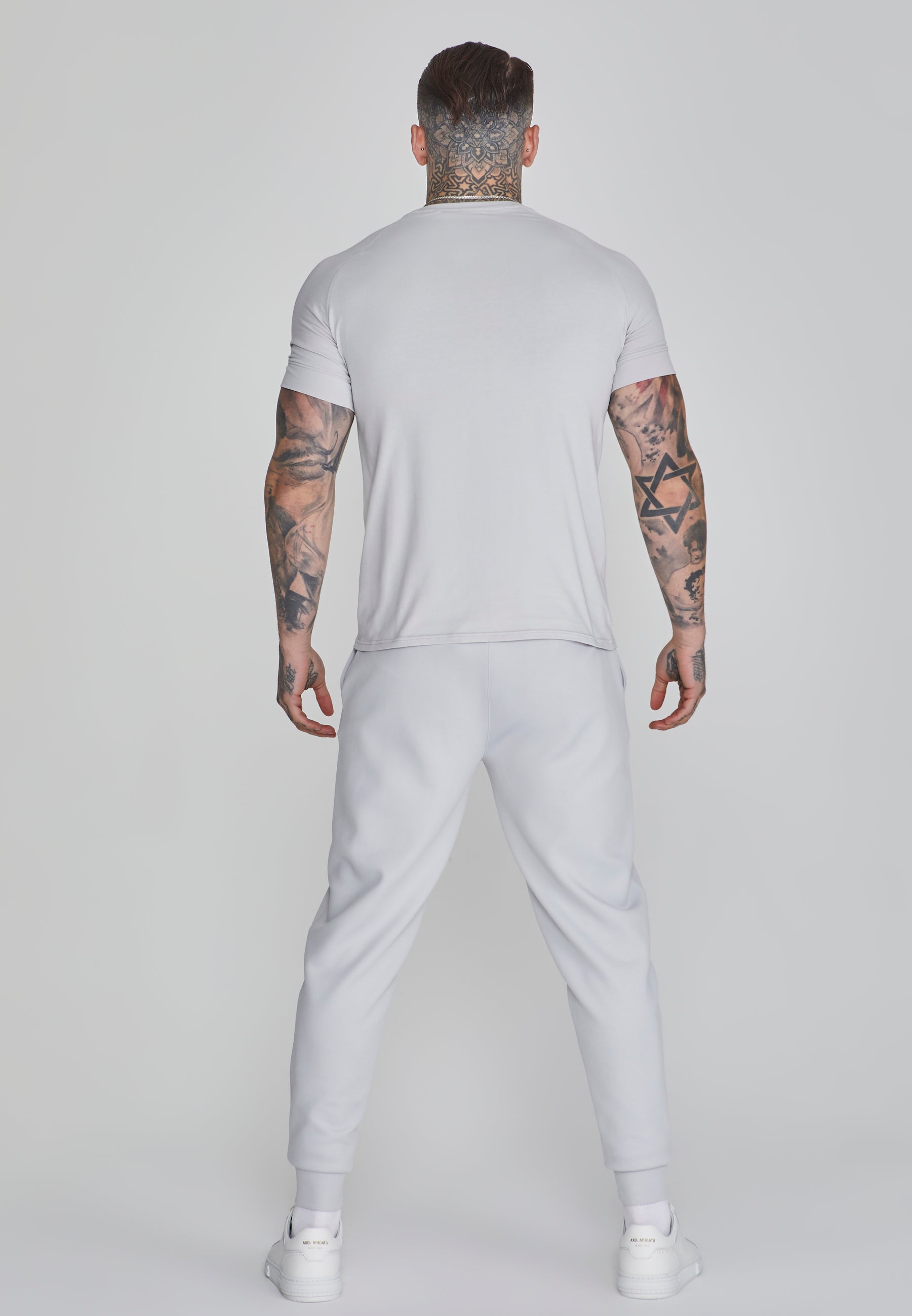 Maglietta Smart in grigio chiaro Magliette SikSilk   