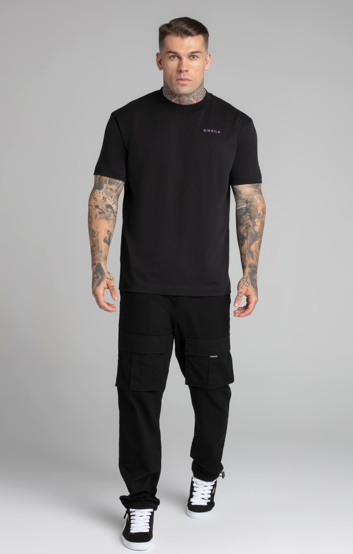 Maglietta in edizione limitata in nero Magliette SikSilk   