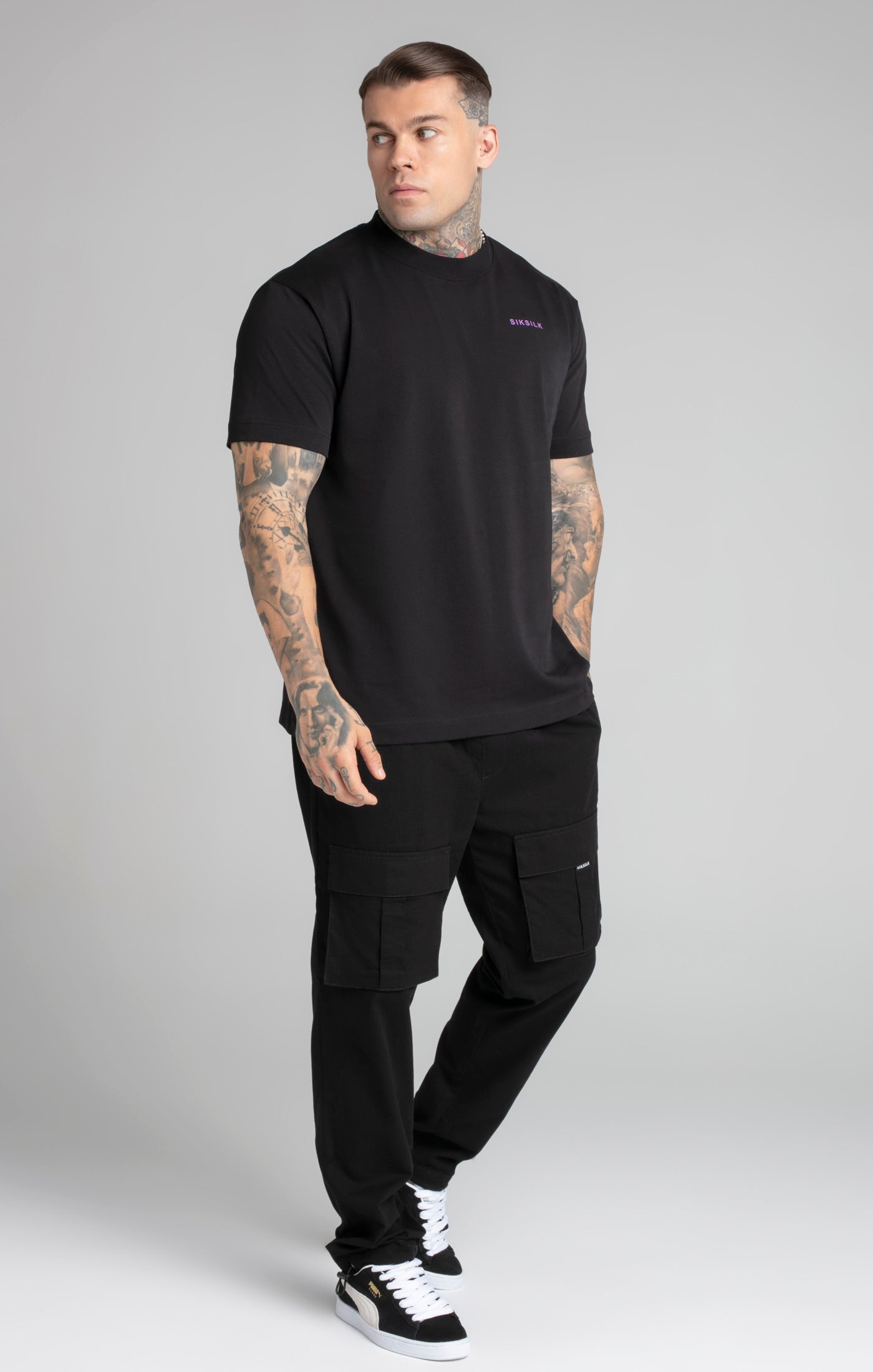 Maglietta in edizione limitata in nero Magliette SikSilk   