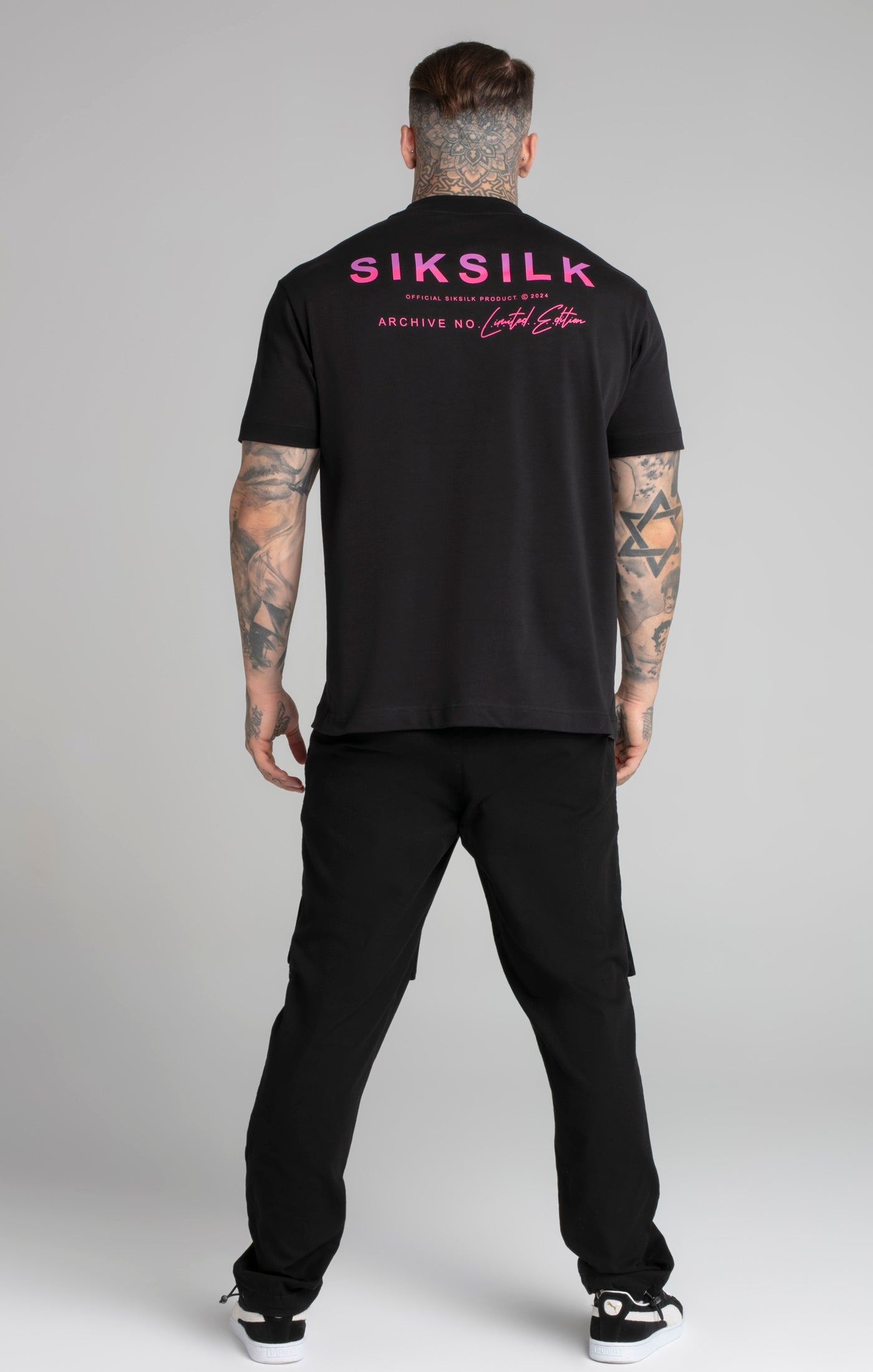 Maglietta in edizione limitata in nero Magliette SikSilk   