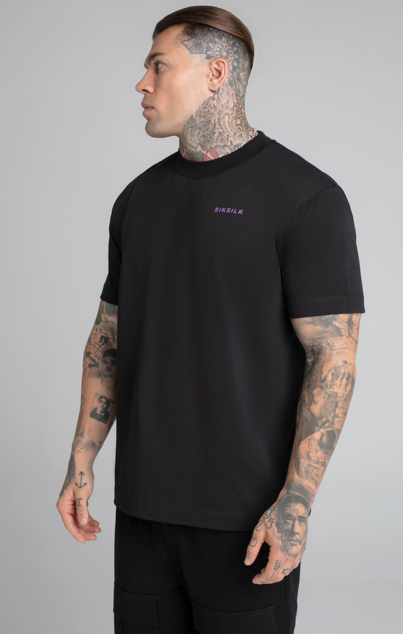 Maglietta in edizione limitata in nero Magliette SikSilk   