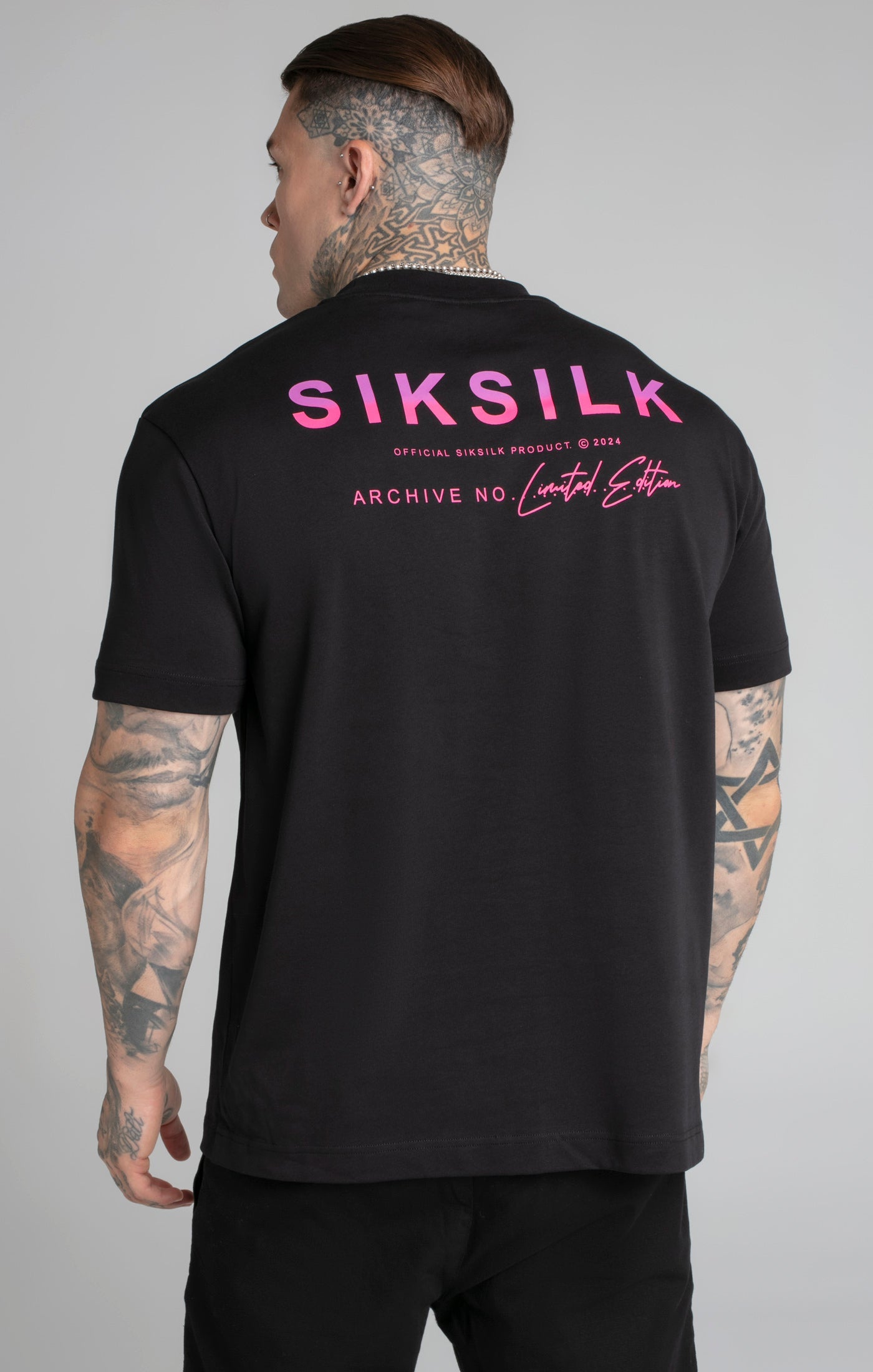 Maglietta in edizione limitata in nero Magliette SikSilk   