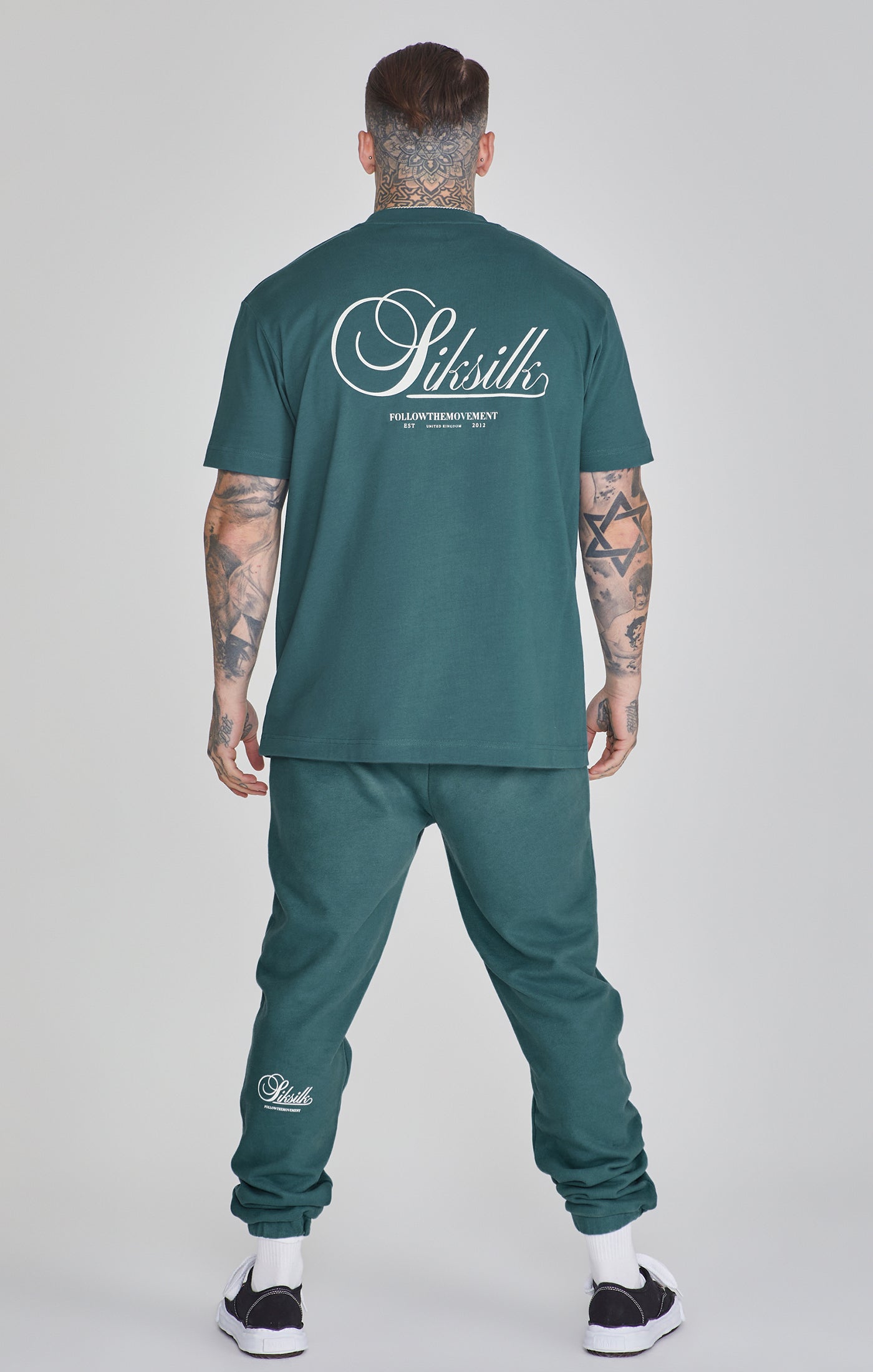 Maglietta grafica in verde Magliette SikSilk   