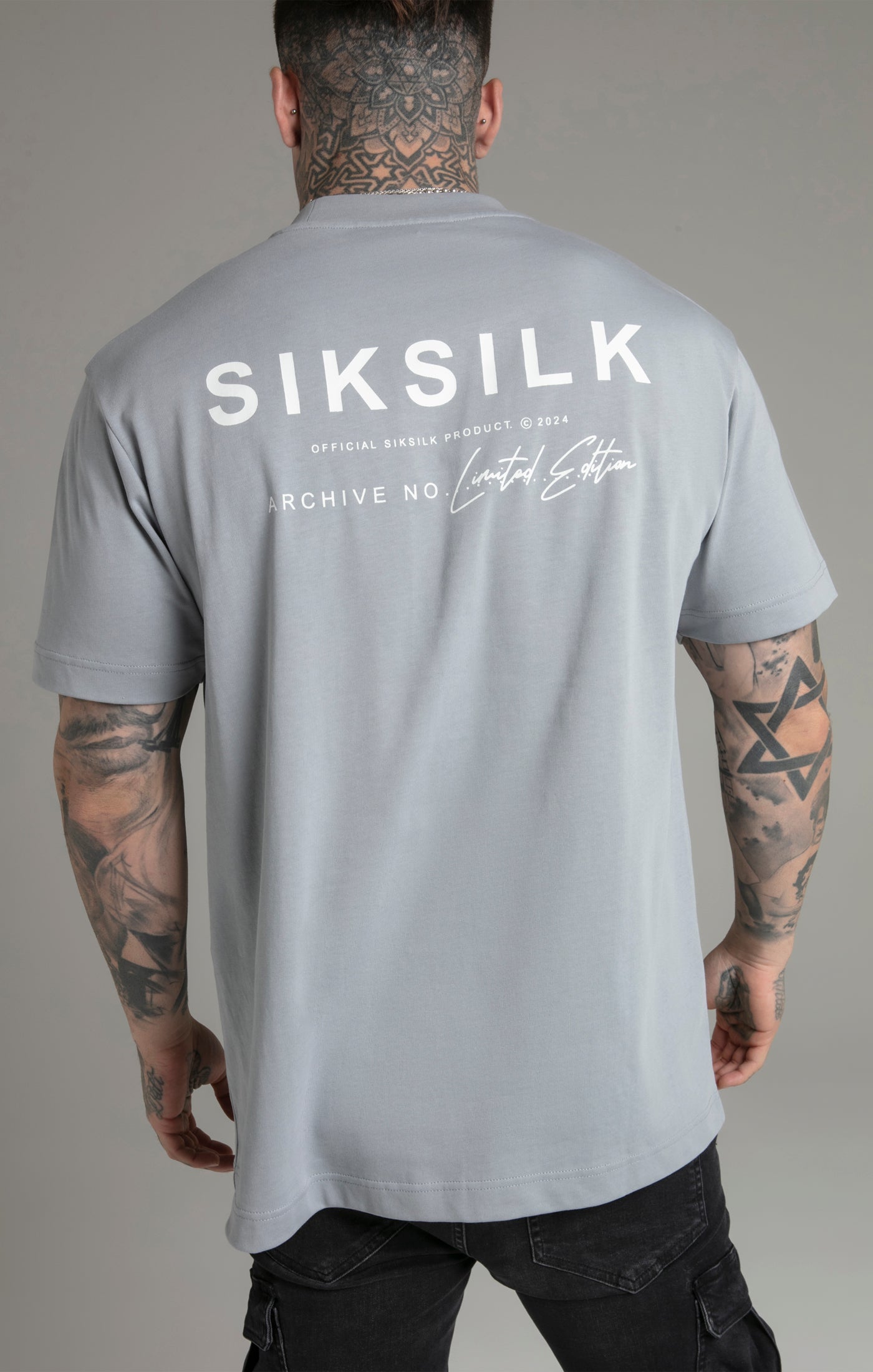 Maglietta in edizione limitata in grigio Magliette SikSilk   