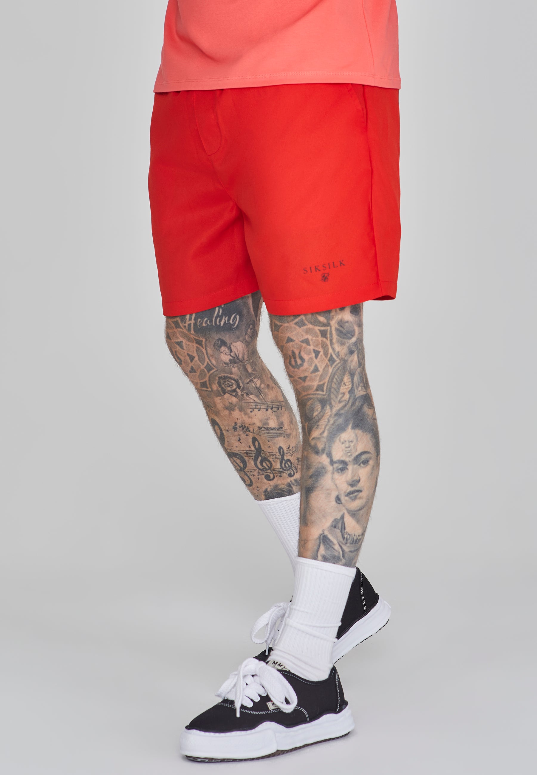 Pantaloncini da bagno in corallo SikSilk   