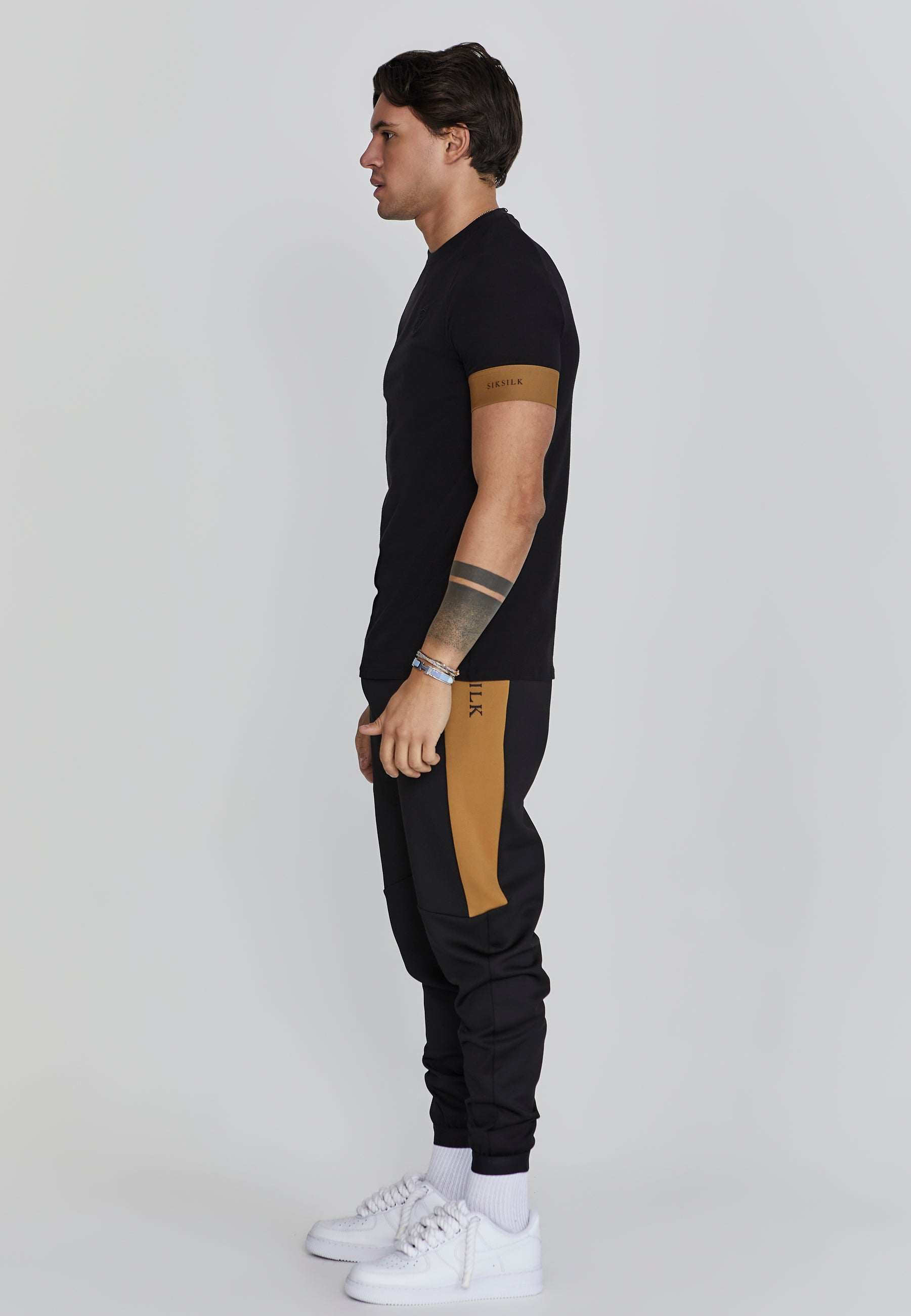 Maglietta Tech in nero Magliette SikSilk   