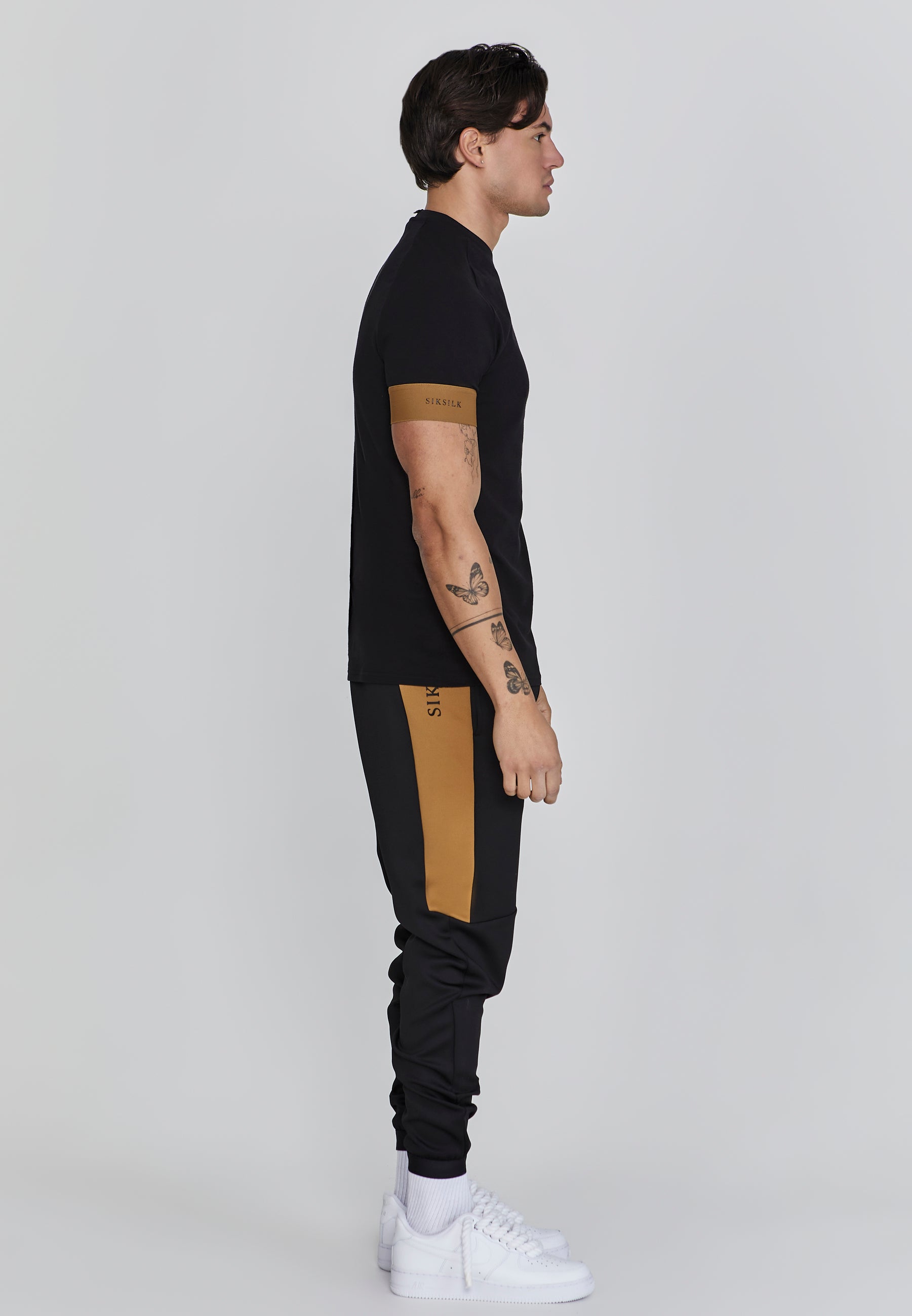 Maglietta Tech in nero Magliette SikSilk   