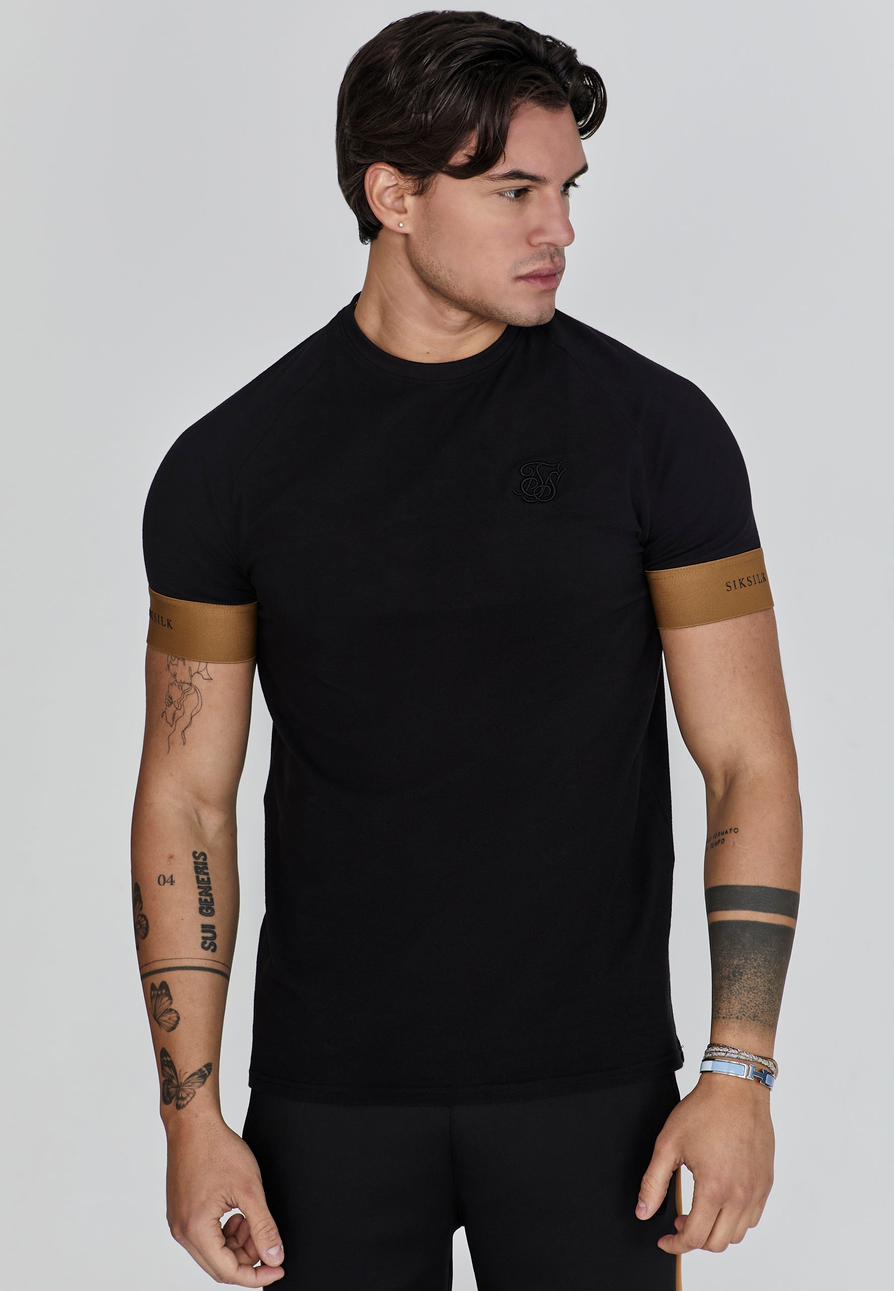 Maglietta Tech in nero Magliette SikSilk   