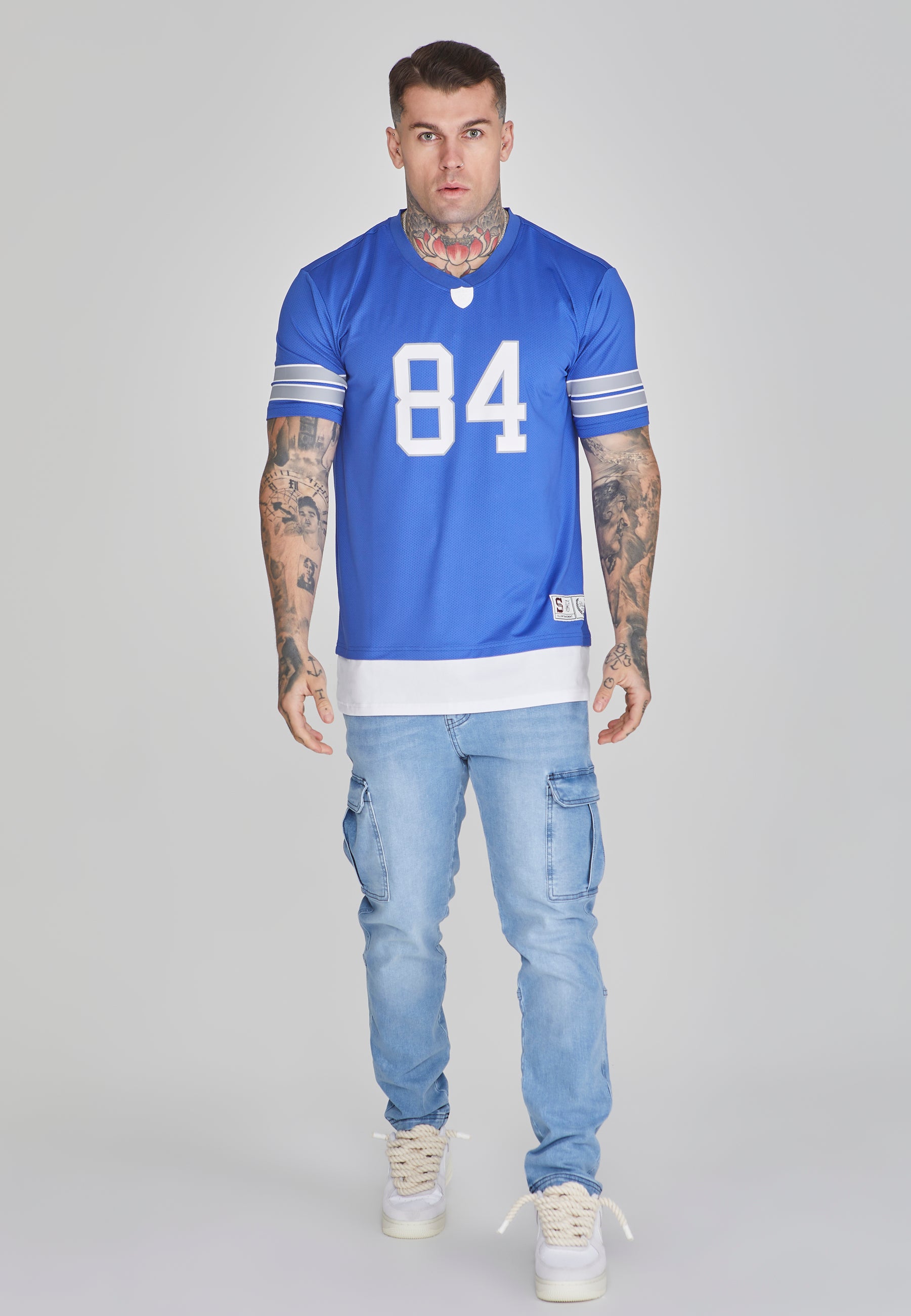 Maglietta sportiva in blu Magliette SikSilk   