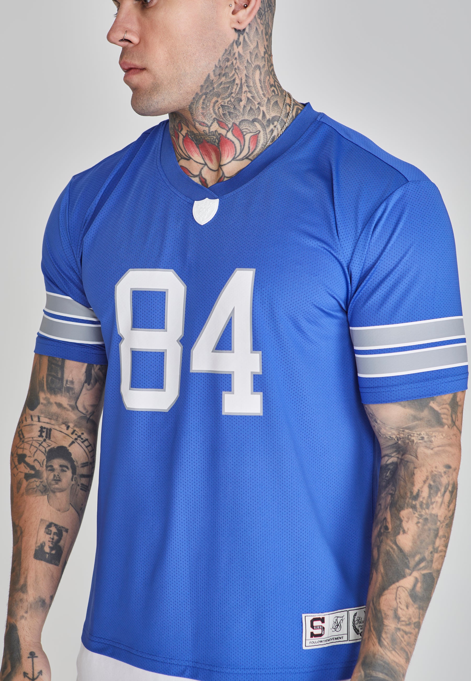 Maglietta sportiva in blu Magliette SikSilk   