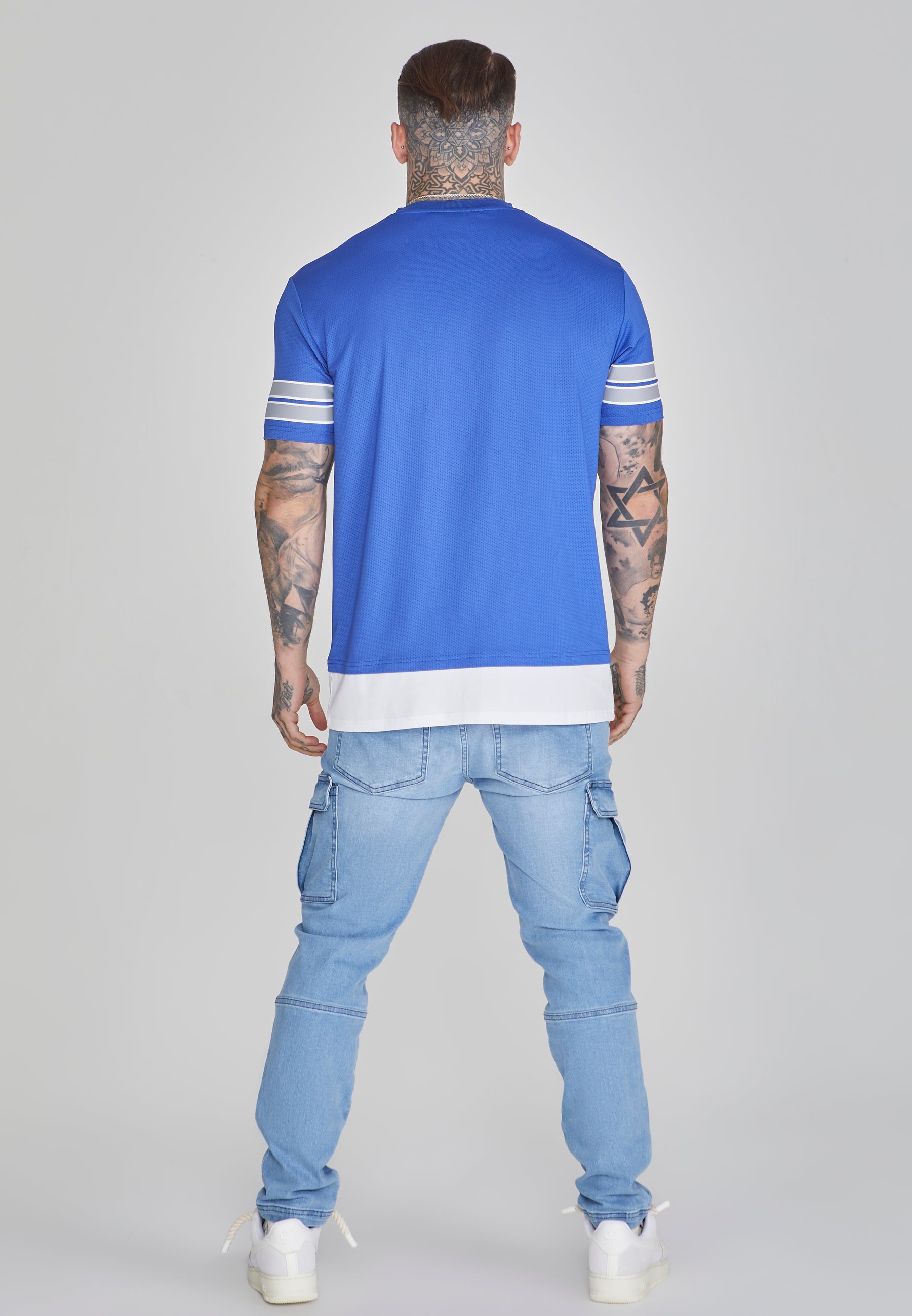 Maglietta sportiva in blu Magliette SikSilk   