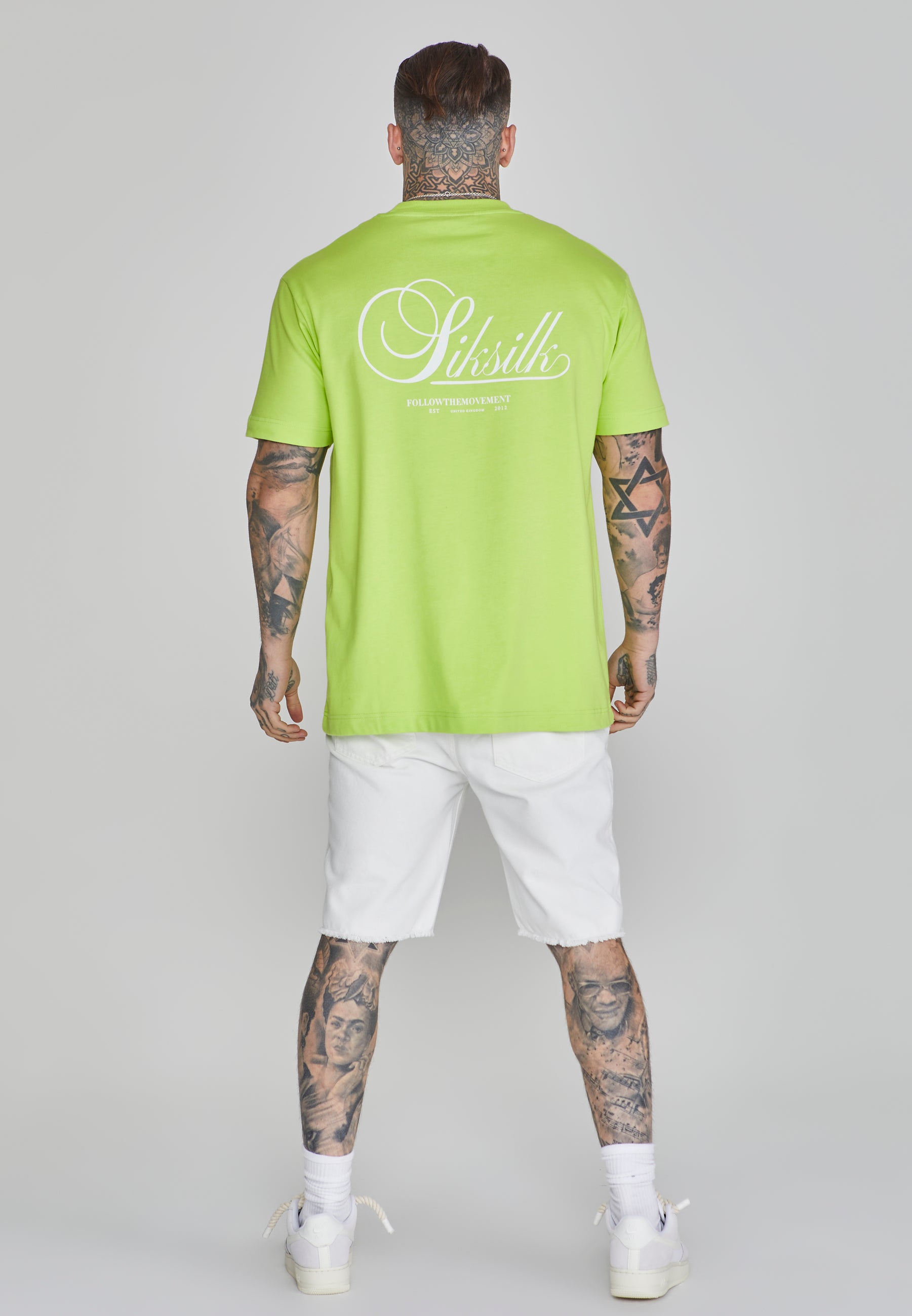 Maglietta grafica in verde Magliette SikSilk   